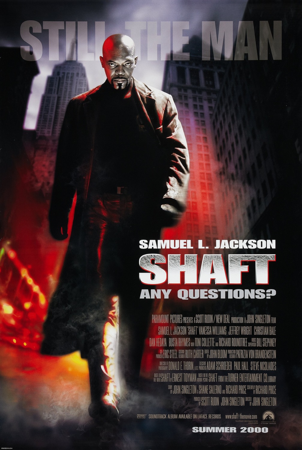 Extra Large Movie Poster Image for Shaft 