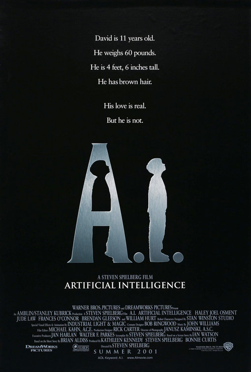 A.I. Artificial Intelligence Movie Poster