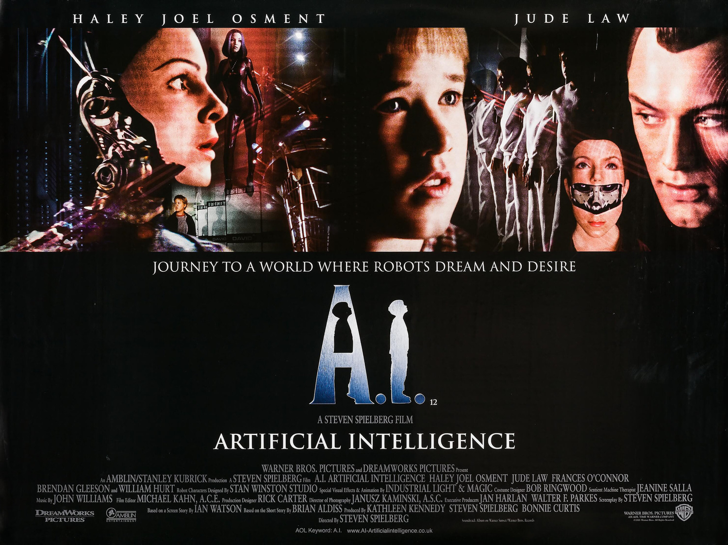 Extra Large Movie Poster Image for A.I. Artificial Intelligence (#4 of 5)