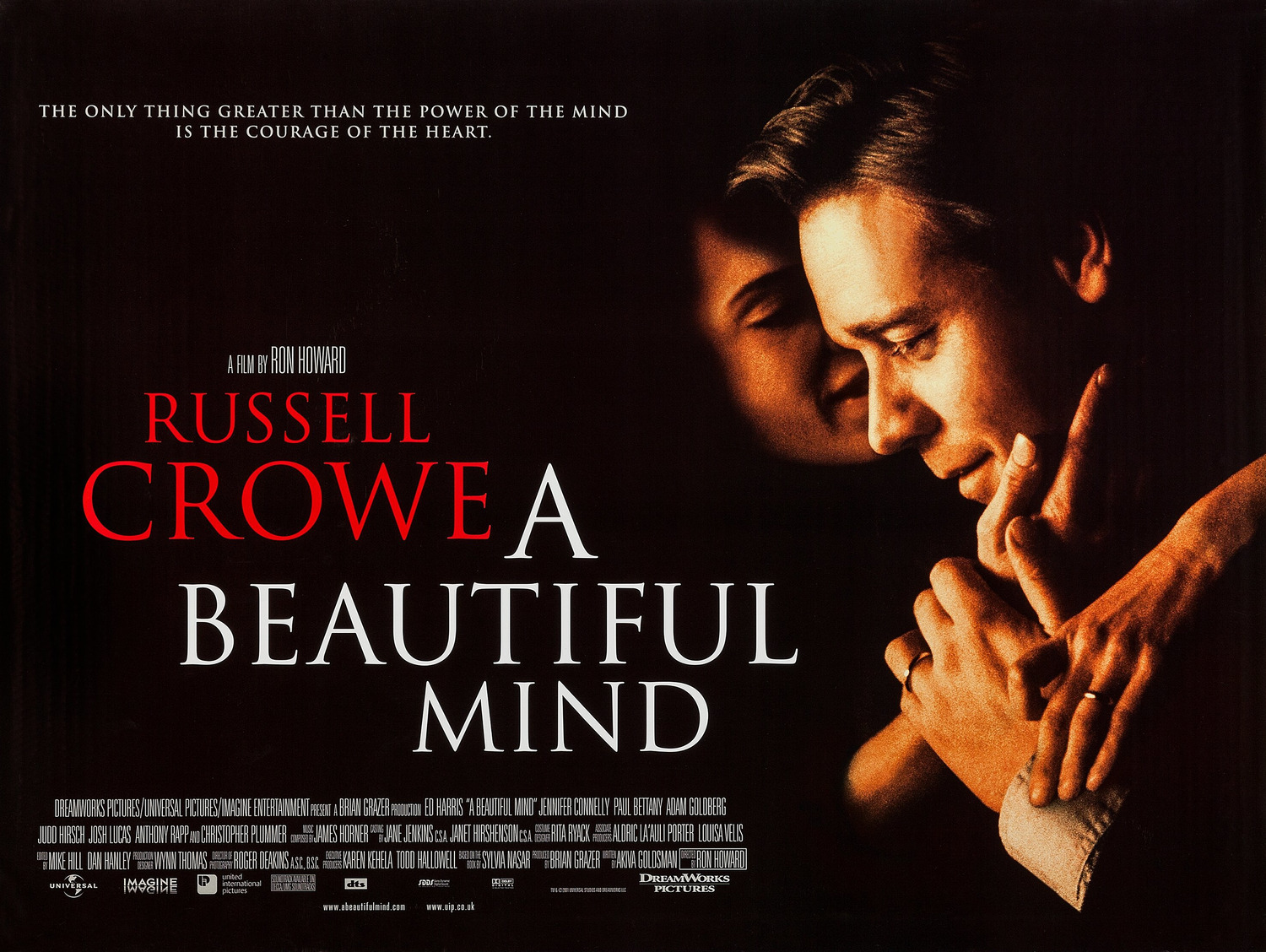 Extra Large Movie Poster Image for A Beautiful Mind (#2 of 2)