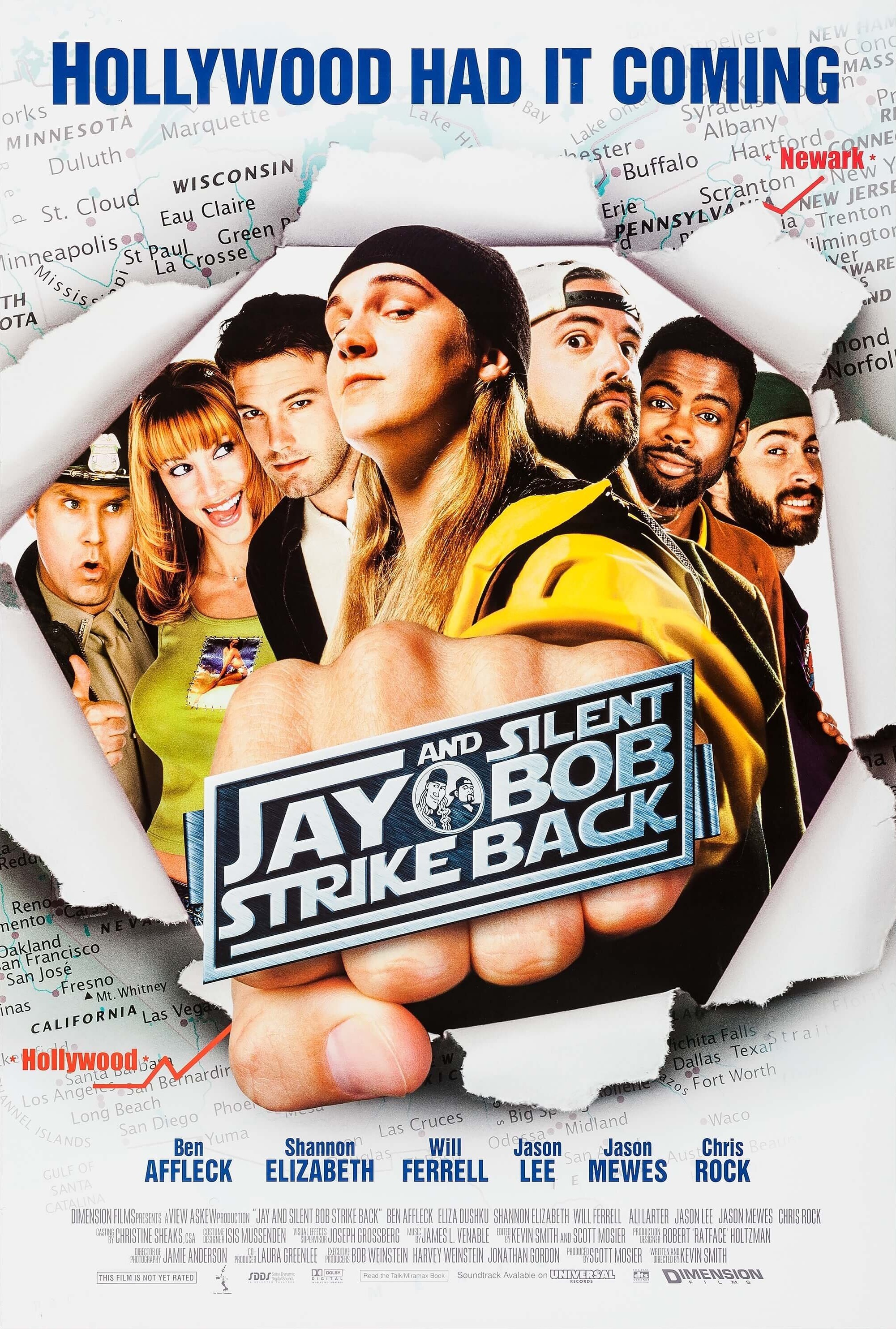 Mega Sized Movie Poster Image for Jay and Silent Bob Strike Back (#1 of 3)