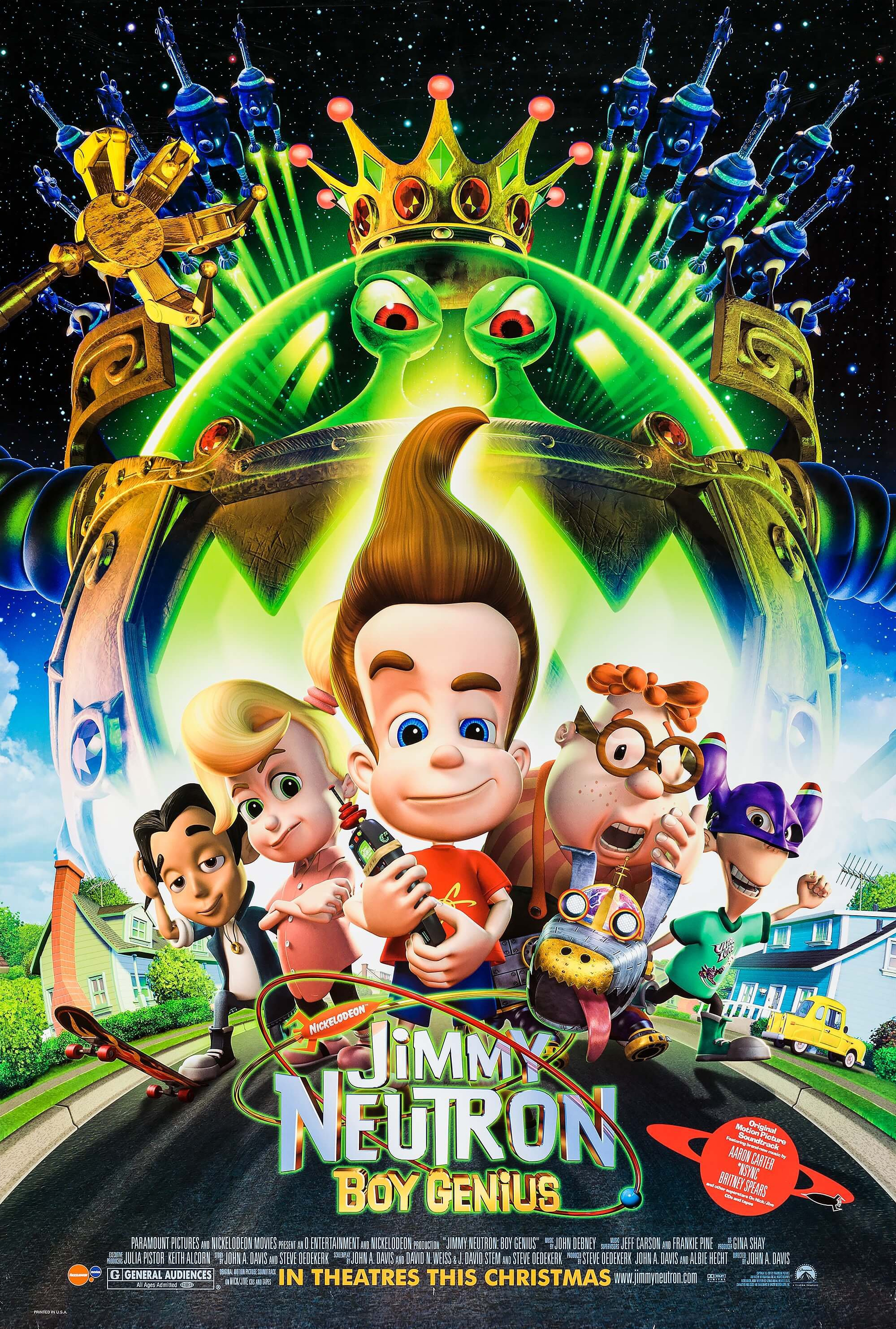 Mega Sized Movie Poster Image for Jimmy Neutron: Boy Genius (#2 of 3)