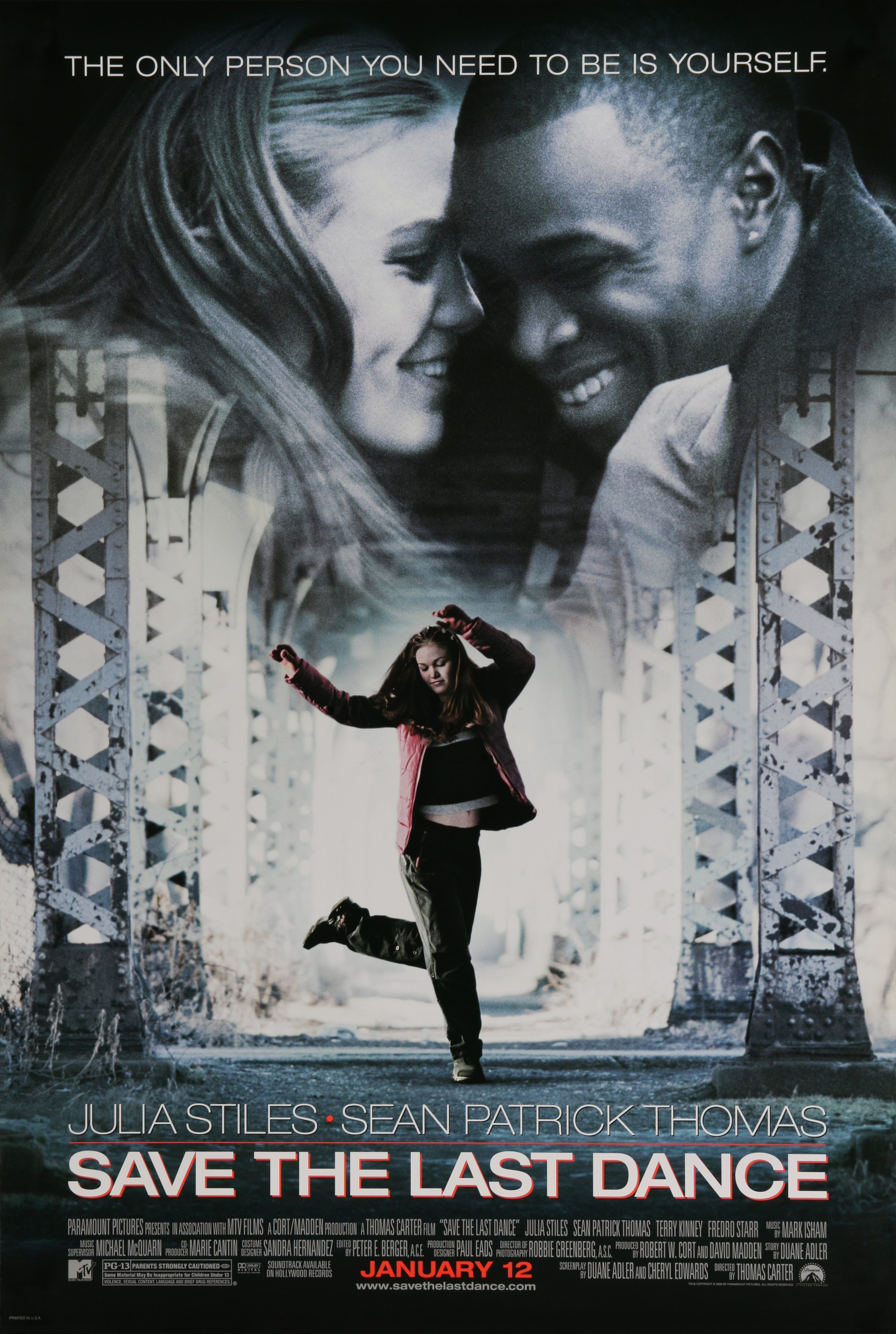 Mega Sized Movie Poster Image for Save the Last Dance 