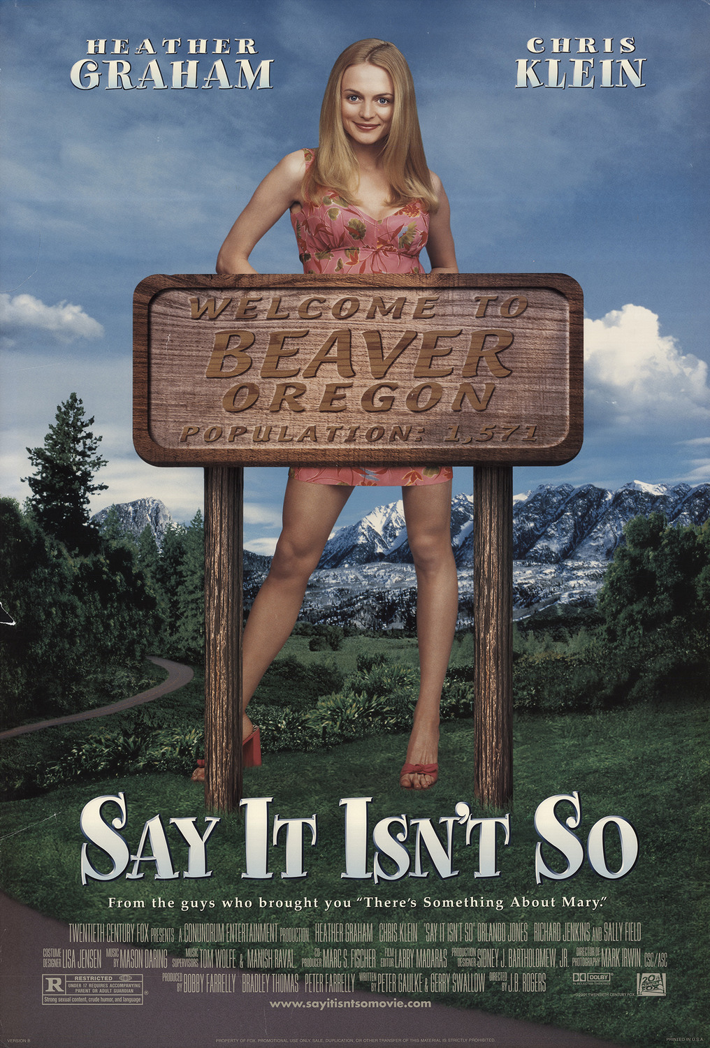 Extra Large Movie Poster Image for Say It Isn't So (#1 of 2)