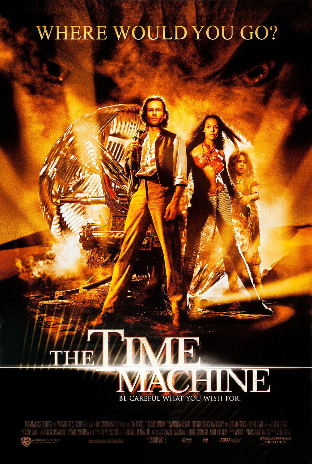 Extra Large Movie Poster Image for The Time Machine (#2 of 3)