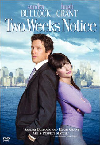 Two Weeks Notice Poster