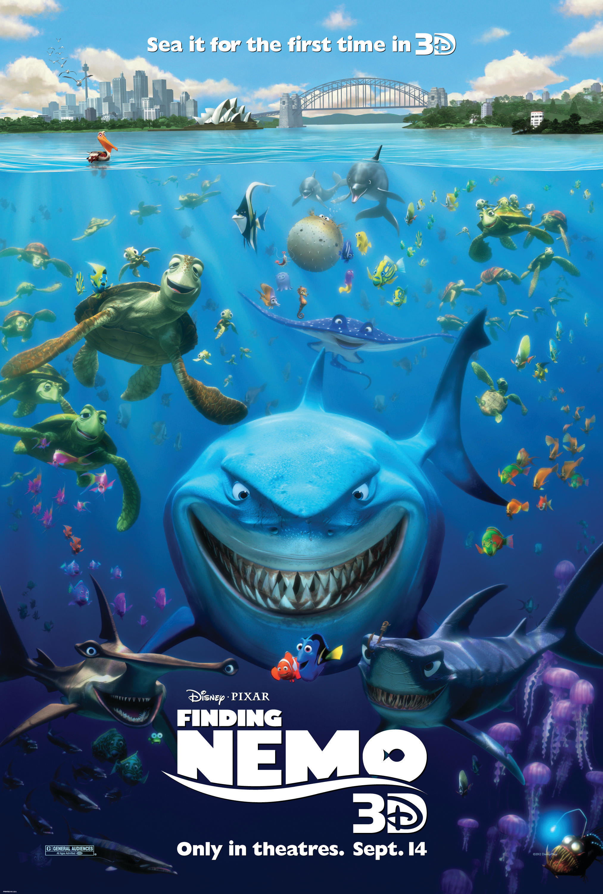 Mega Sized Movie Poster Image for Finding Nemo (#8 of 9)