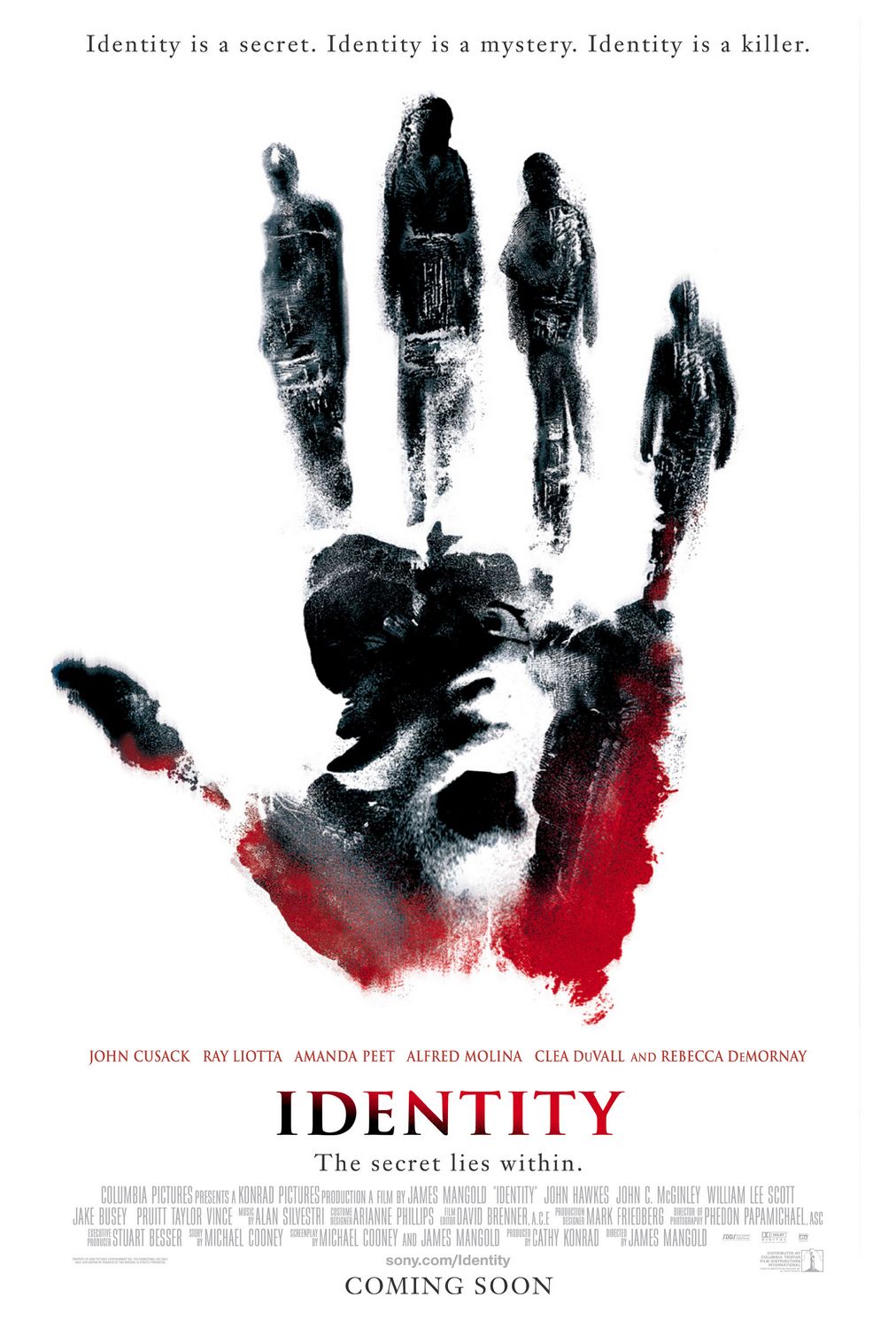 Extra Large Movie Poster Image for Identity (#1 of 2)
