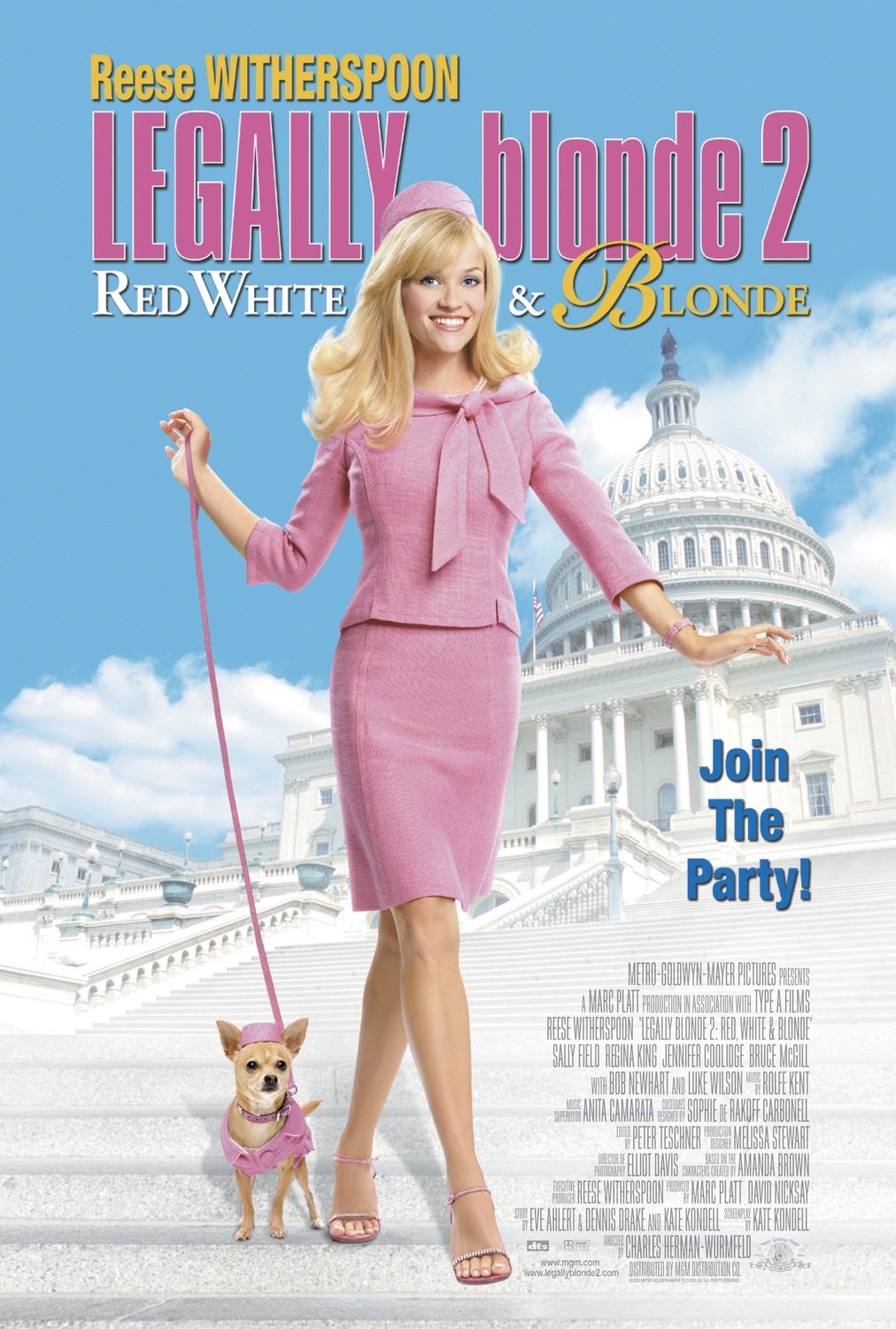 Extra Large Movie Poster Image for Legally Blonde 2: Red, White & Blonde (#1 of 4)