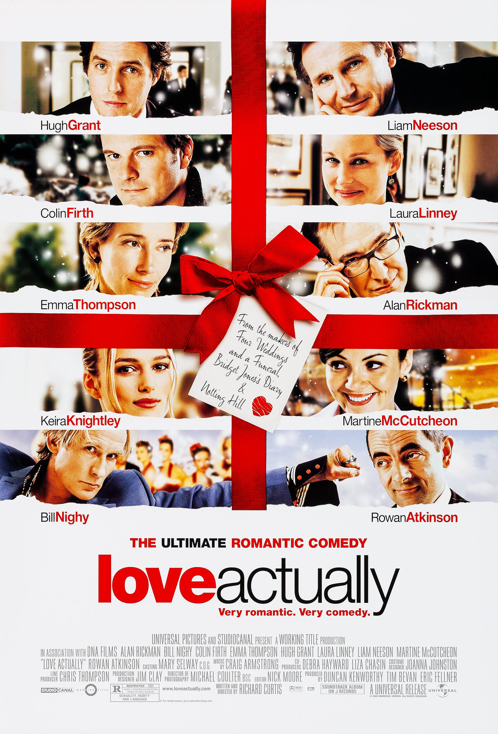 Extra Large Movie Poster Image for Love Actually (#3 of 4)