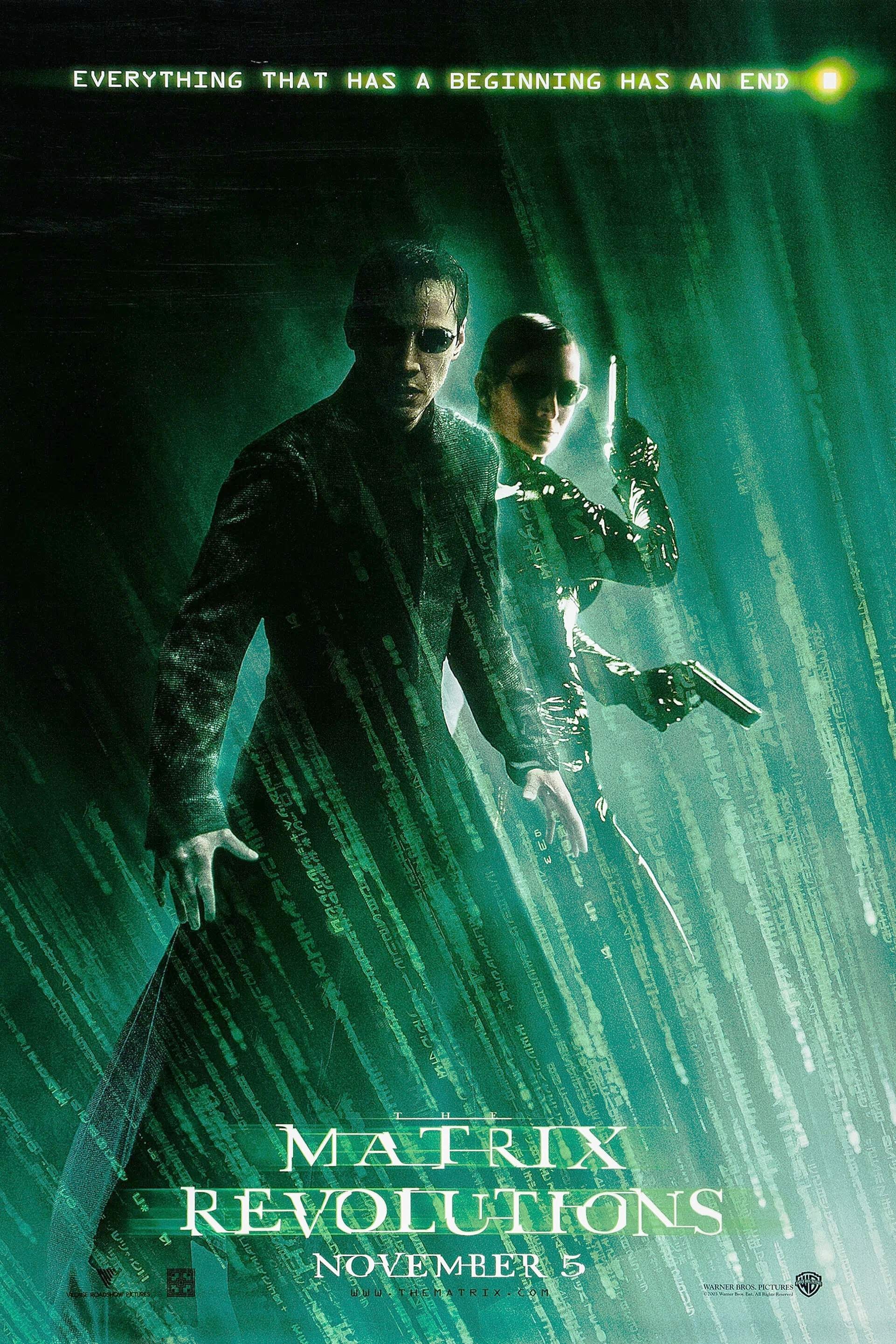 Mega Sized Movie Poster Image for The Matrix Revolutions (#7 of 8)