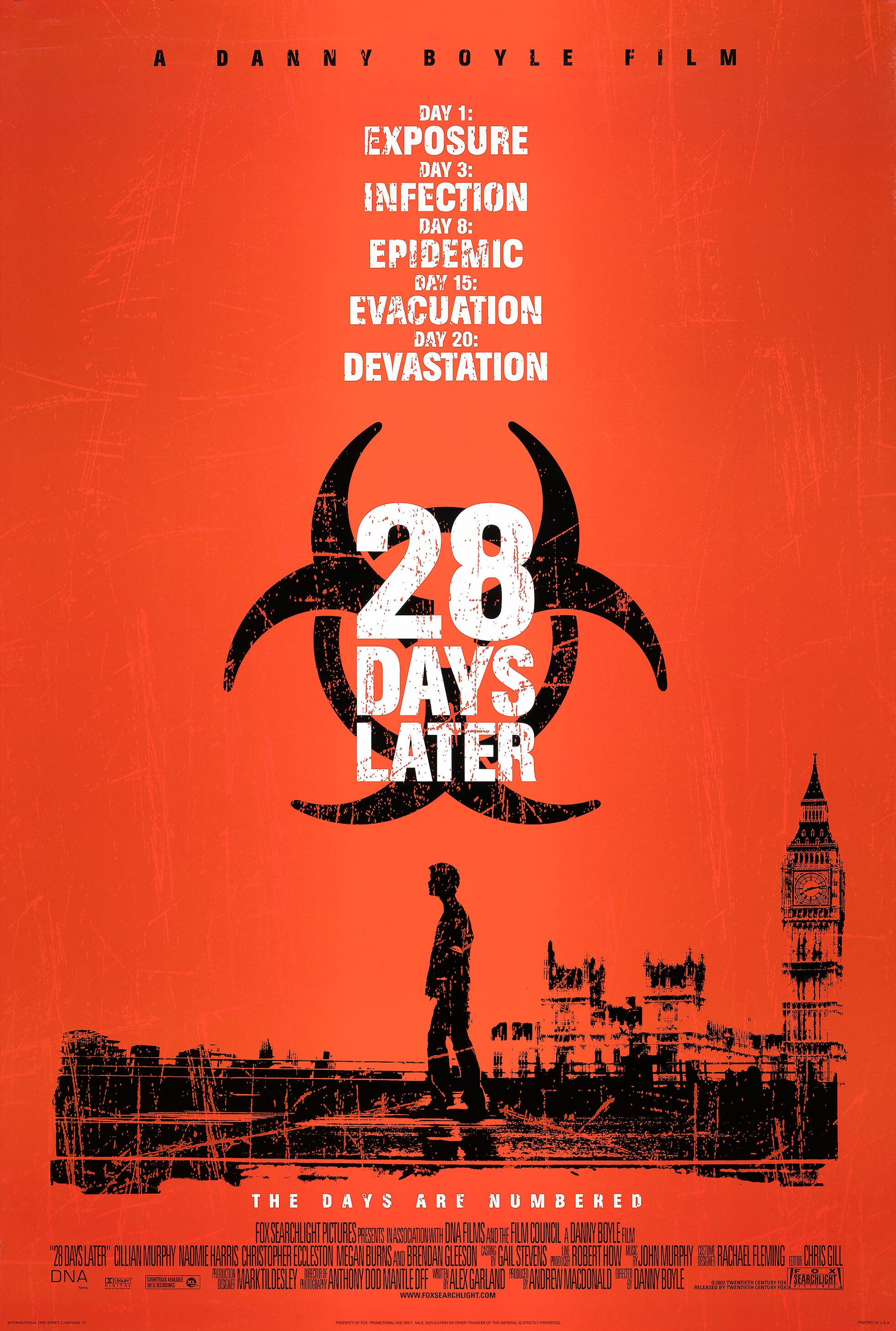 Mega Sized Movie Poster Image for 28 Days Later (#1 of 3)
