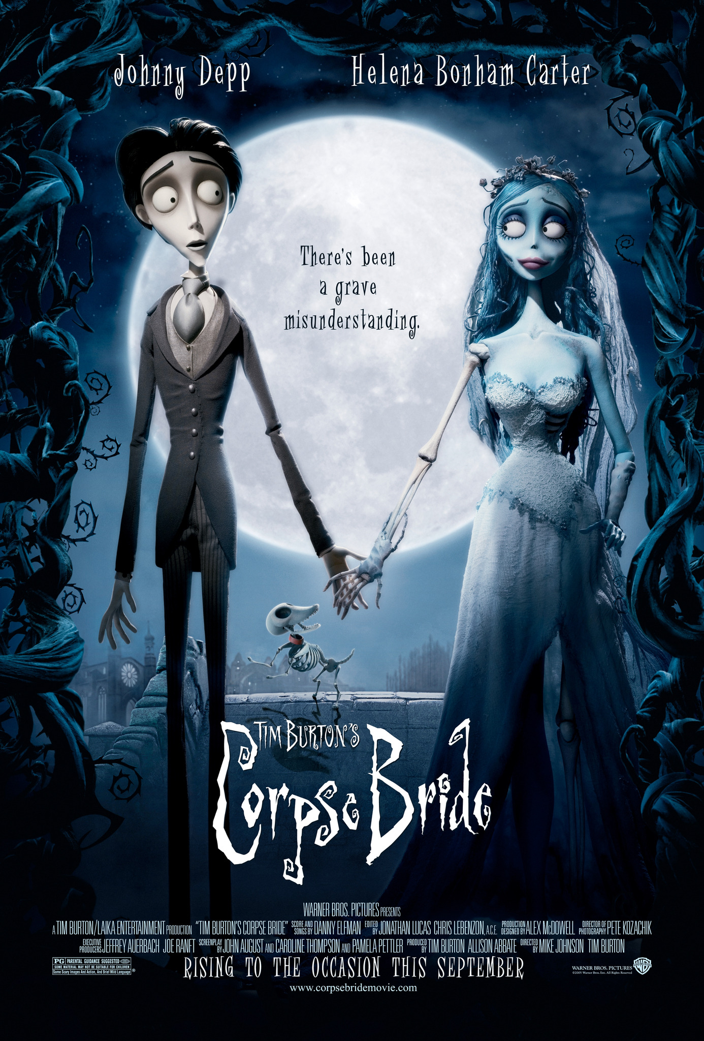 Mega Sized Movie Poster Image for Corpse Bride (#1 of 7)