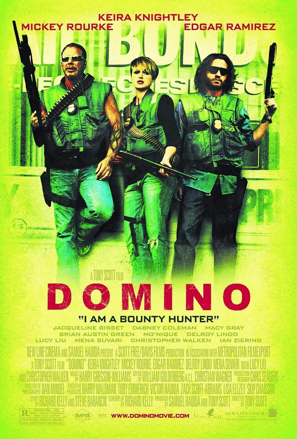 Extra Large Movie Poster Image for Domino (#1 of 3)