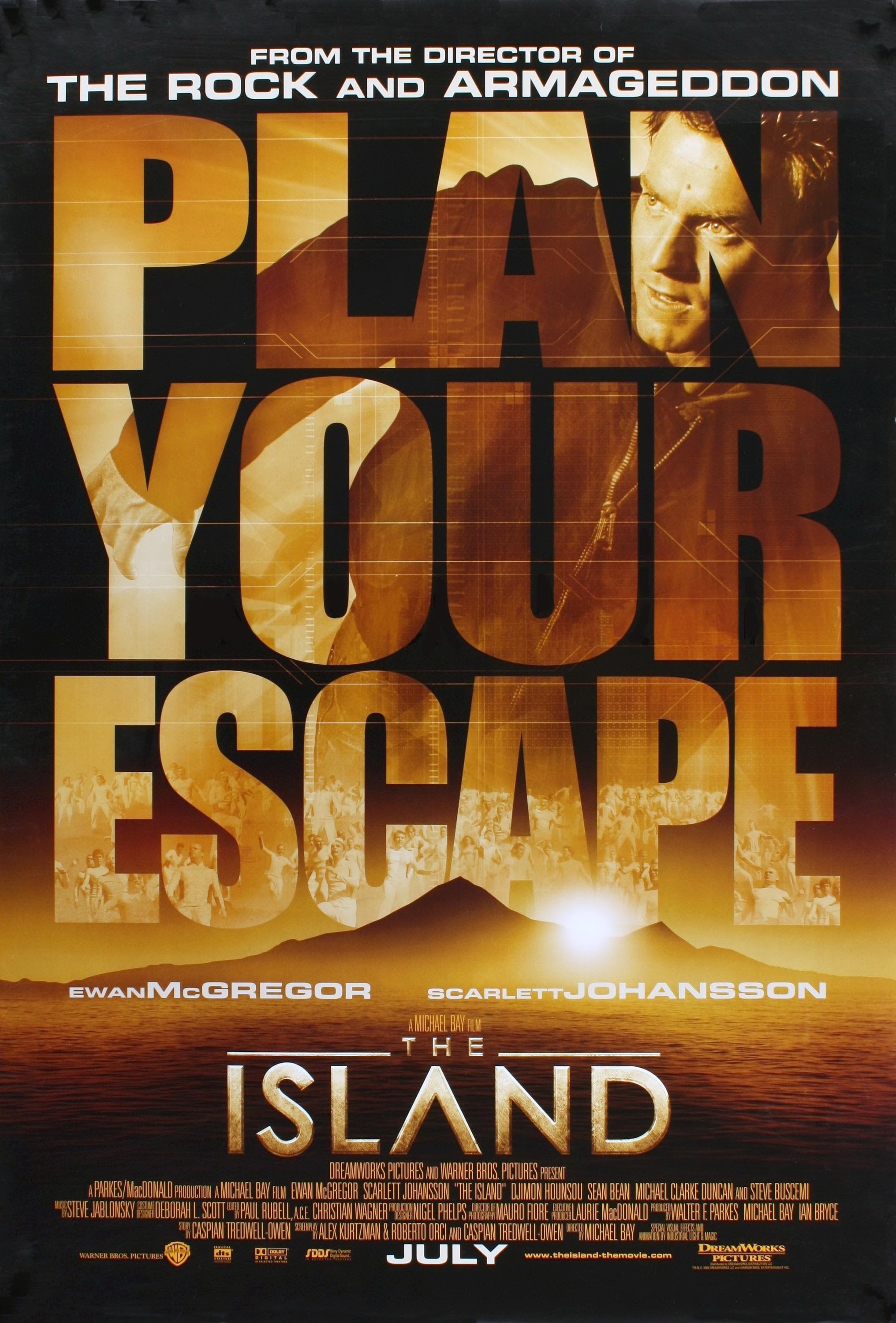 Mega Sized Movie Poster Image for The Island (#1 of 3)