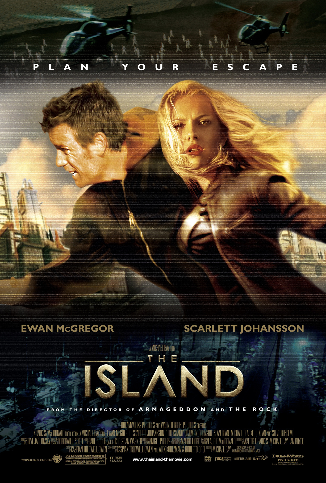 Mega Sized Movie Poster Image for The Island (#3 of 3)