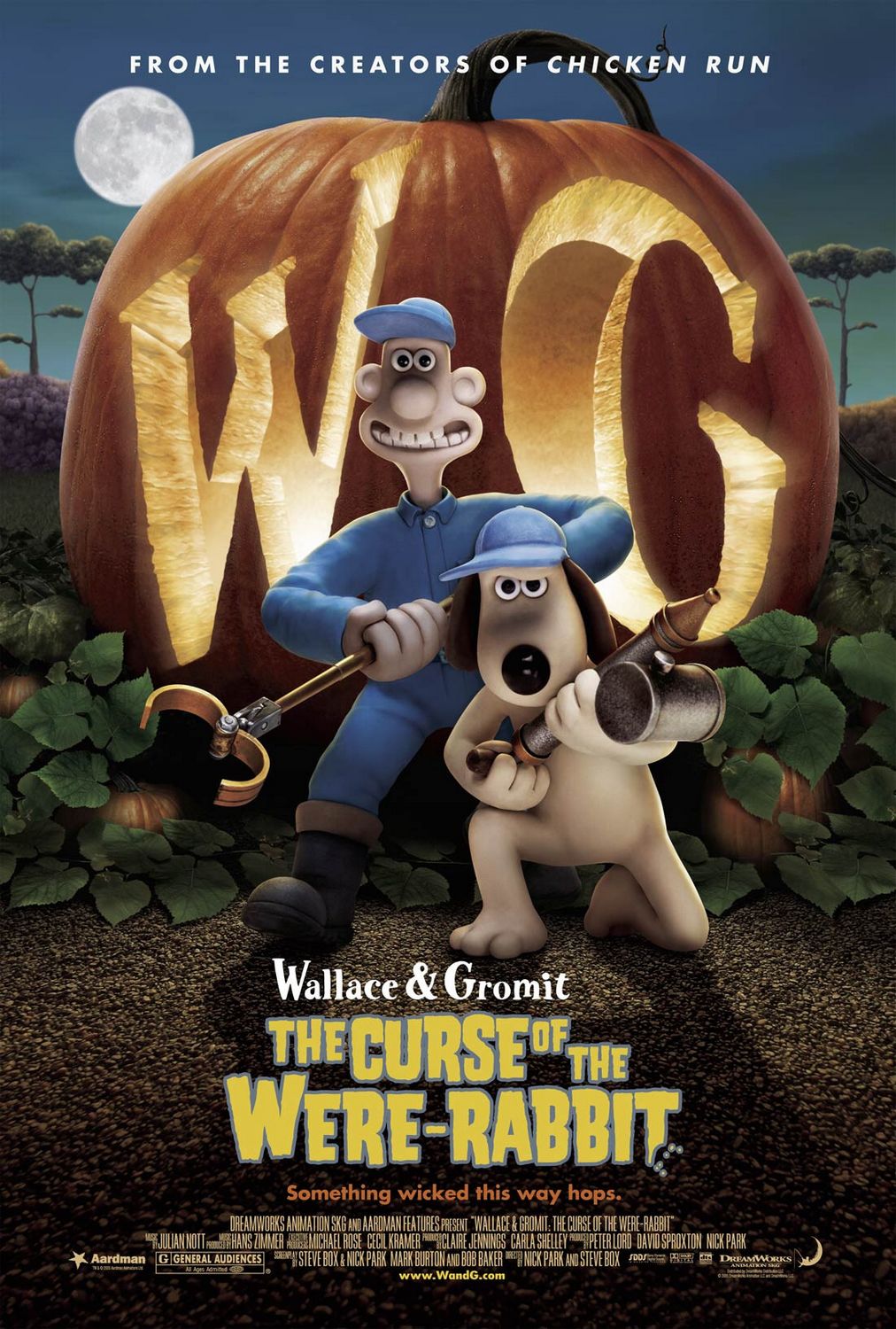 Extra Large Movie Poster Image for Wallace & Gromit in The Curse of the Were-Rabbit (#3 of 9)
