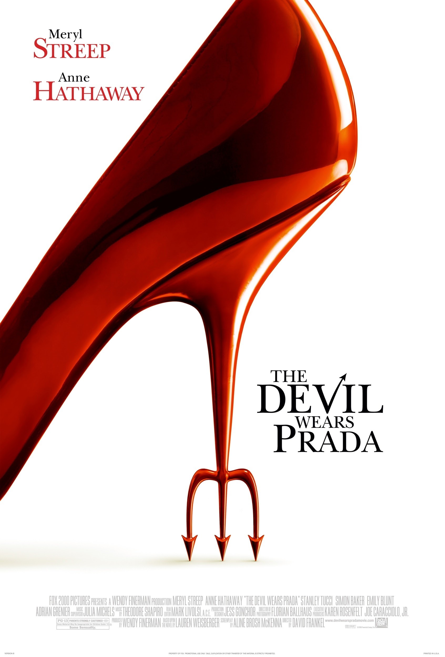 Mega Sized Movie Poster Image for The Devil Wears Prada (#1 of 4)