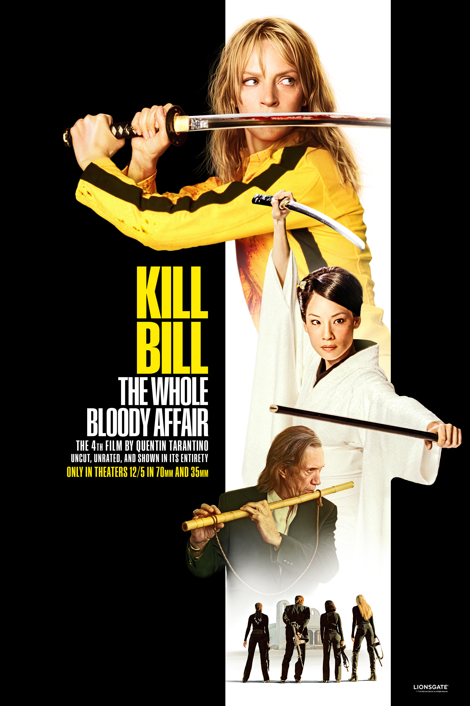 Mega Sized Movie Poster Image for Kill Bill: The Whole Bloody Affair (#2 of 2)