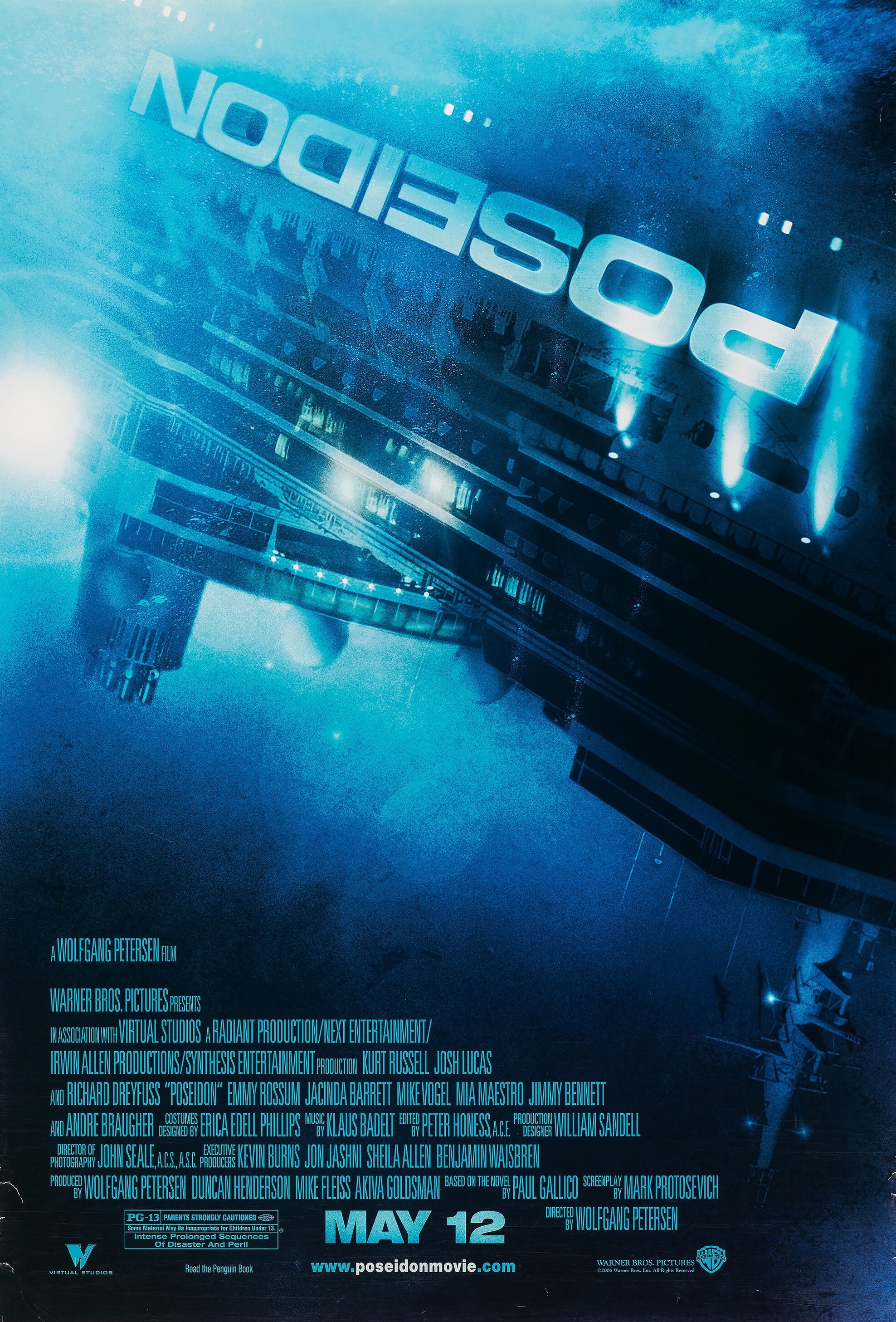 Mega Sized Movie Poster Image for Poseidon (#2 of 4)