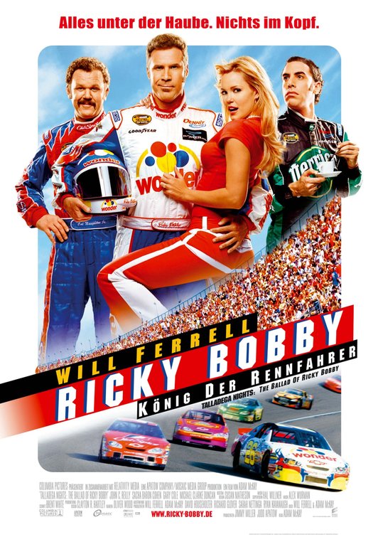 Talladega Nights: The Ballad of Ricky Bobby Movie Poster
