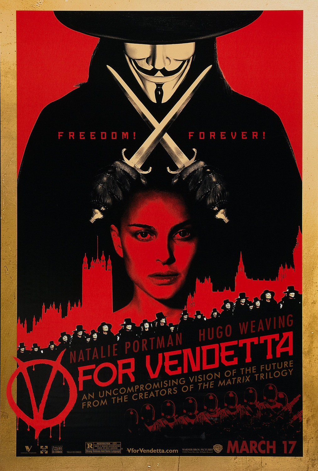 Extra Large Movie Poster Image for V for Vendetta (#4 of 6)