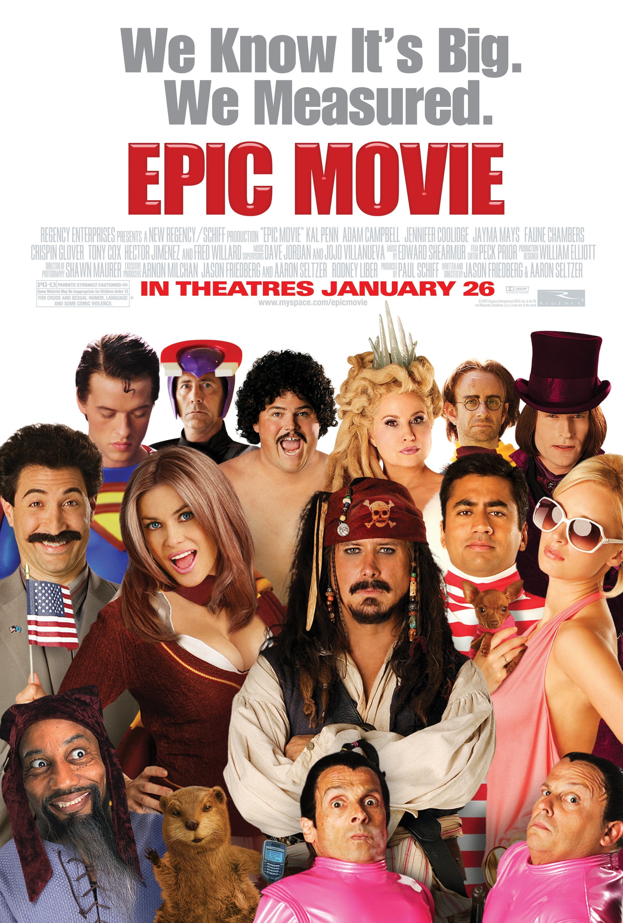 Mega Sized Movie Poster Image for Epic Movie (#2 of 8)