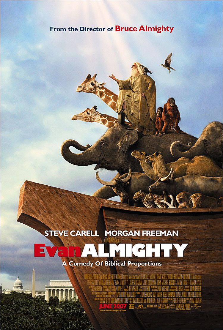 Extra Large Movie Poster Image for Evan Almighty (#1 of 5)