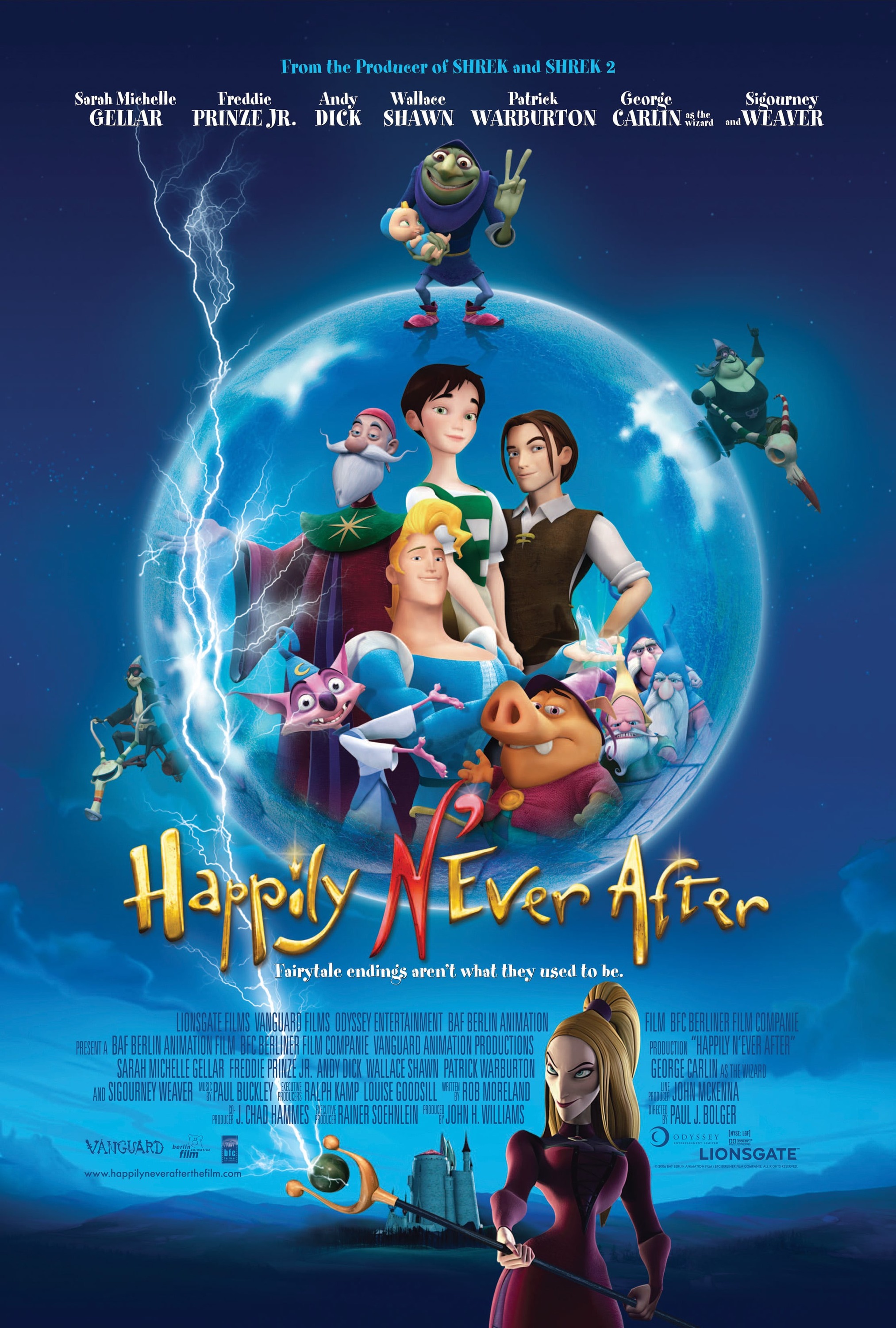 Mega Sized Movie Poster Image for Happily N'Ever After (#1 of 7)