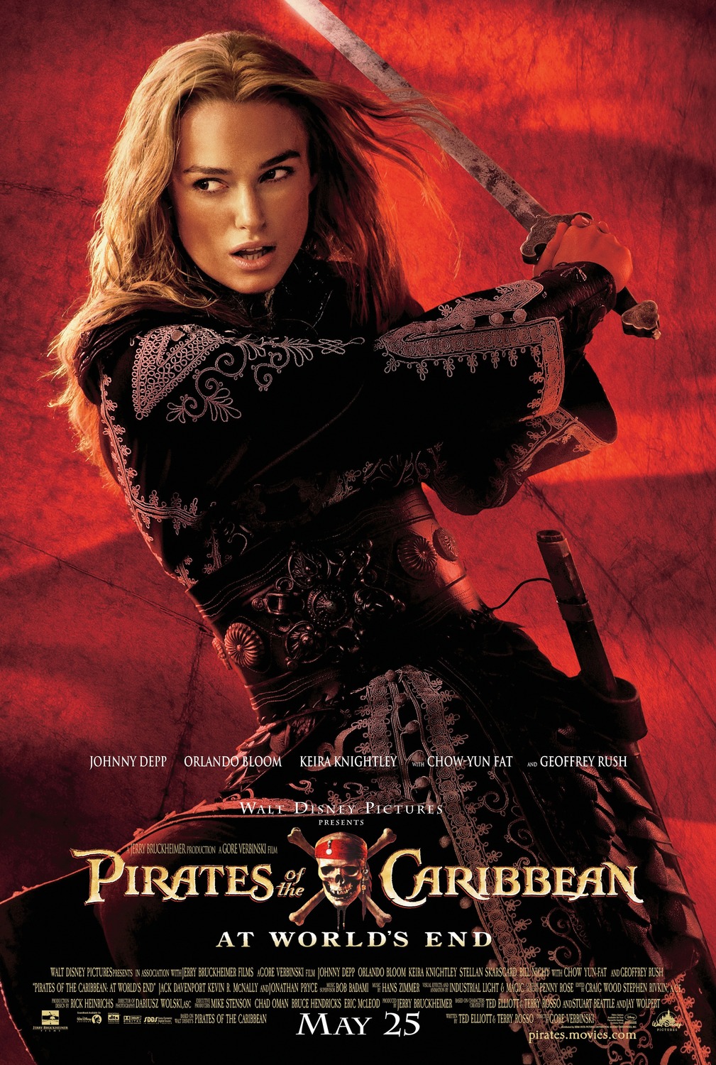 Extra Large Movie Poster Image for Pirates of the Caribbean: At World's End (#10 of 15)