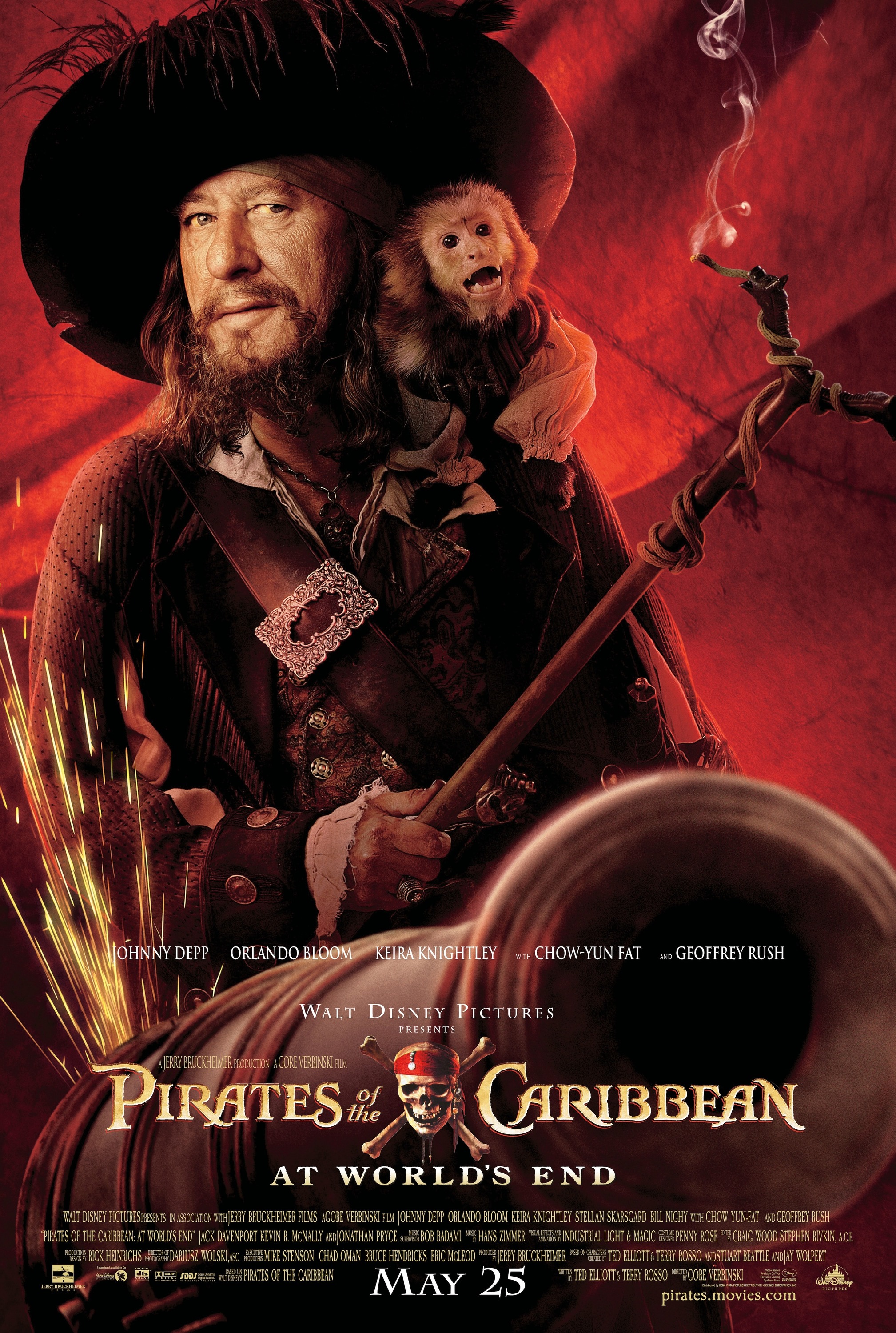 Mega Sized Movie Poster Image for Pirates of the Caribbean: At World's End (#11 of 15)