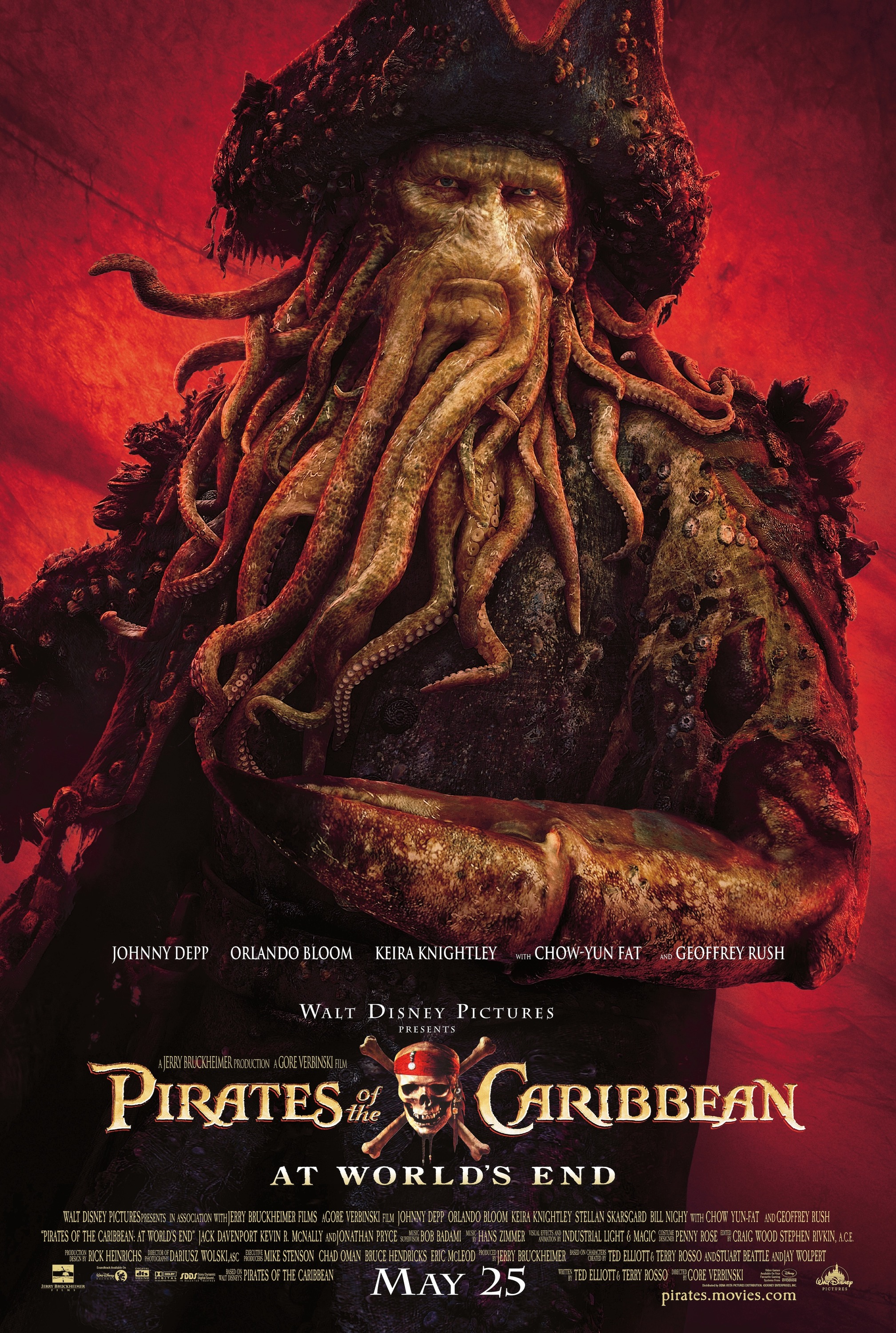 Mega Sized Movie Poster Image for Pirates of the Caribbean: At World's End (#13 of 15)