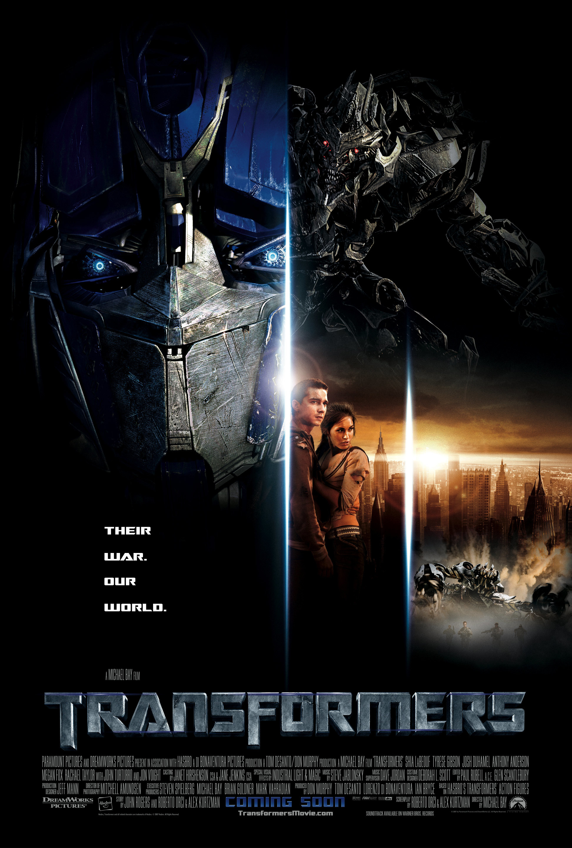 Mega Sized Movie Poster Image for Transformers (#9 of 16)