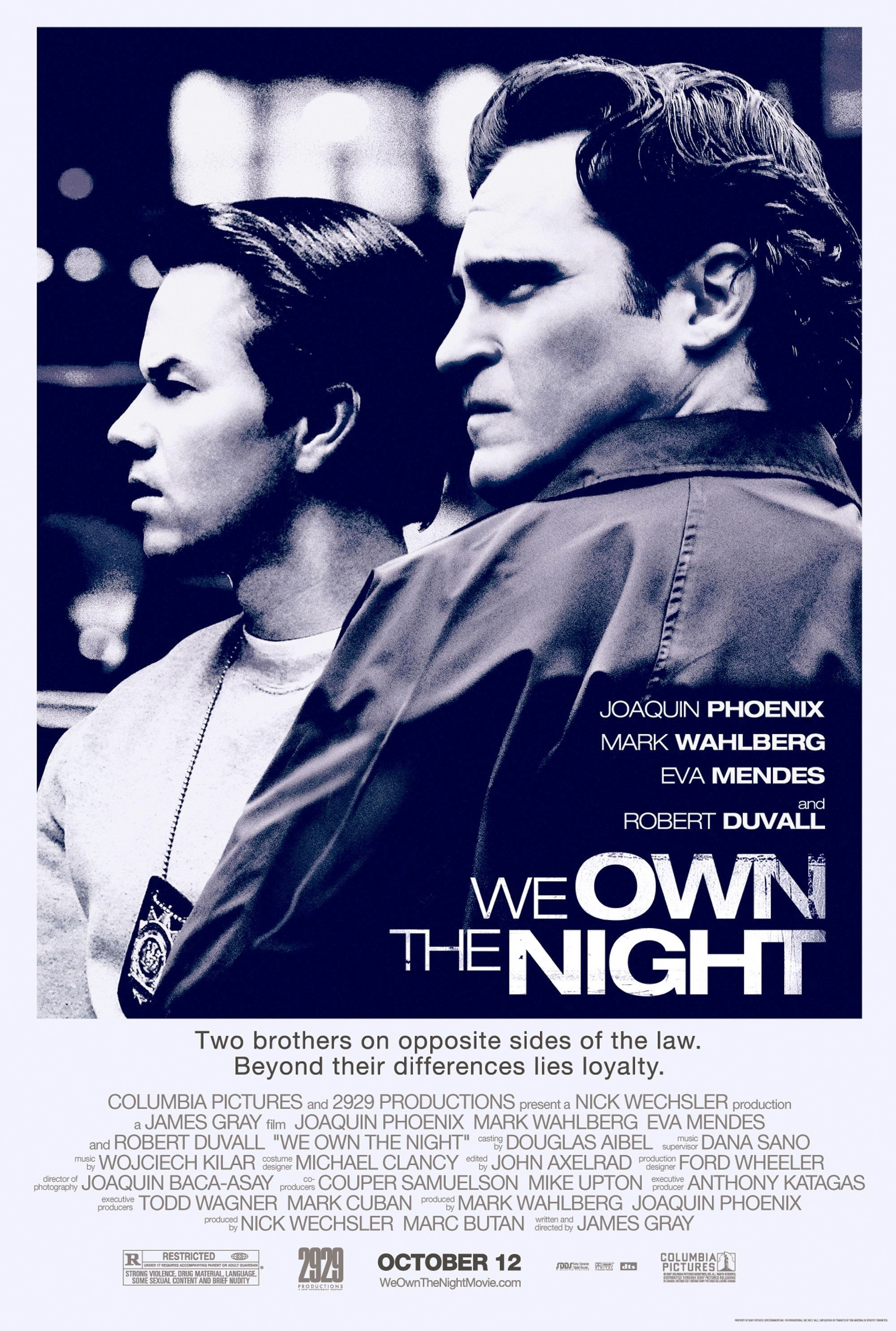 Mega Sized Movie Poster Image for We Own the Night (#3 of 10)