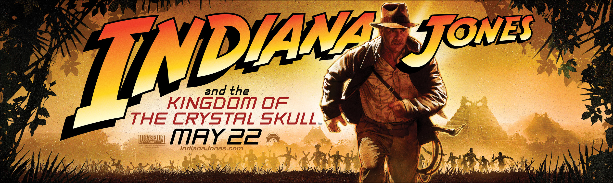 Mega Sized Movie Poster Image for Indiana Jones and the Kingdom of the Crystal Skull (#8 of 11)