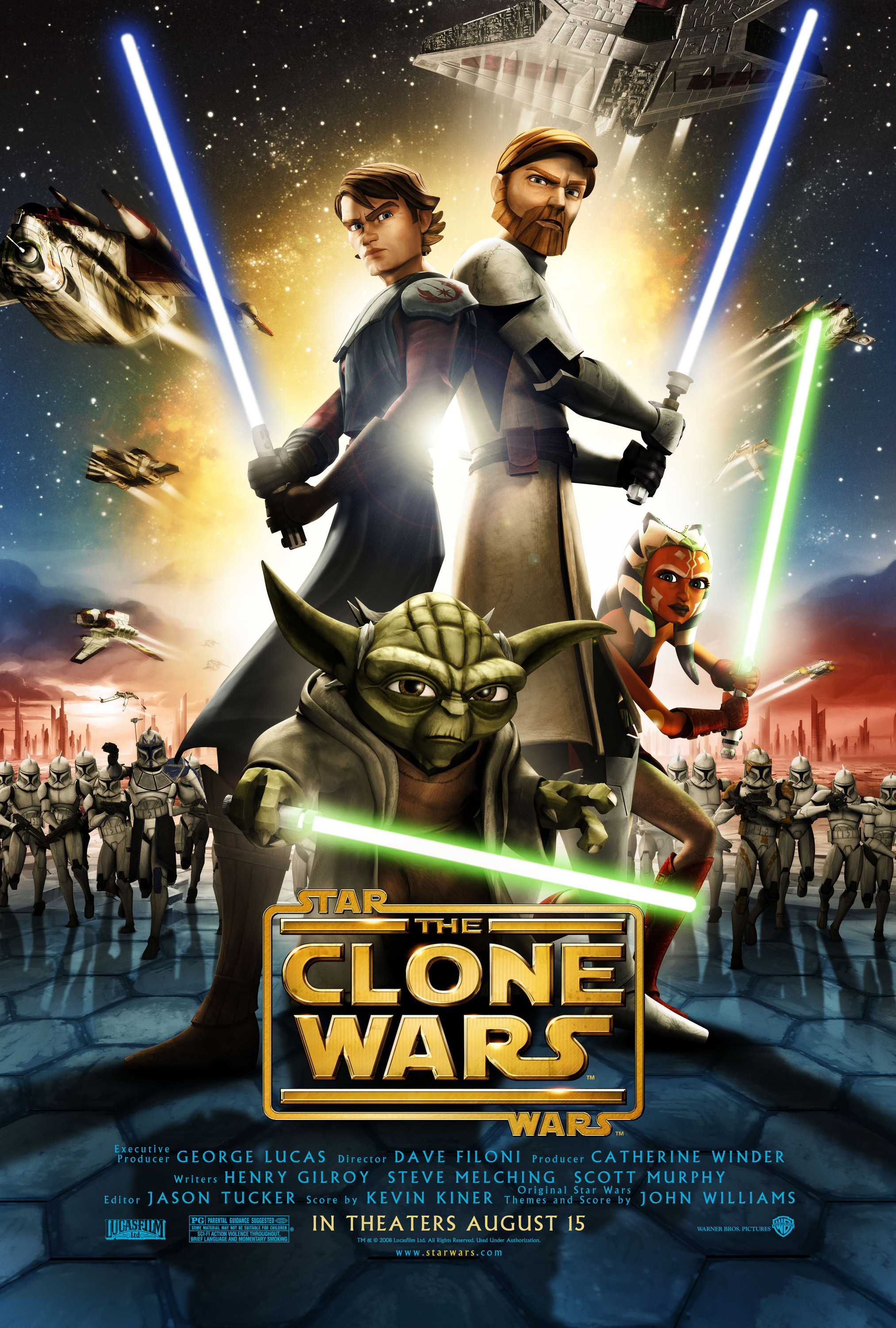 Mega Sized Movie Poster Image for Star Wars: The Clone Wars (#1 of 4)