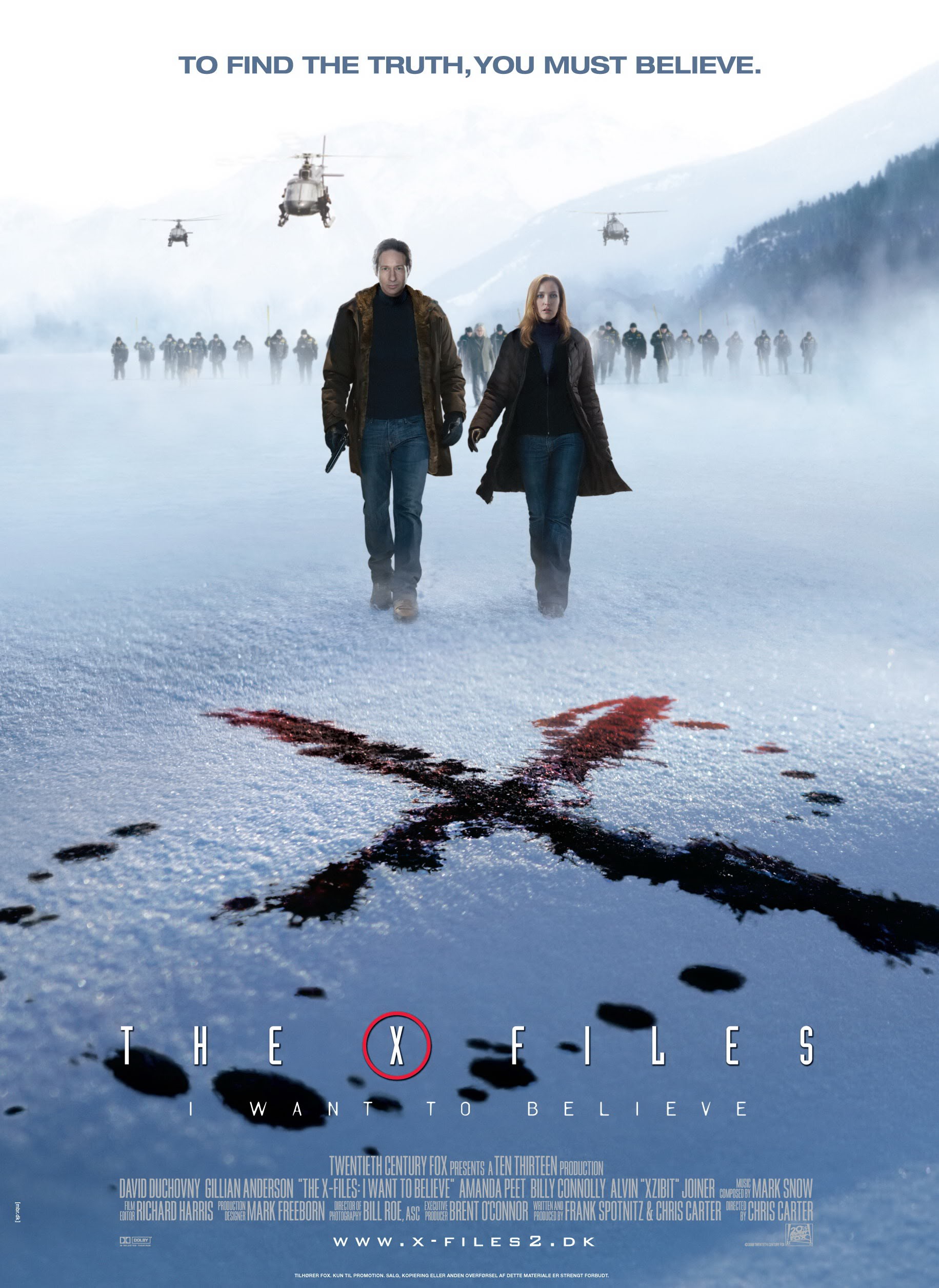Mega Sized Movie Poster Image for X Files 2 (#2 of 3)