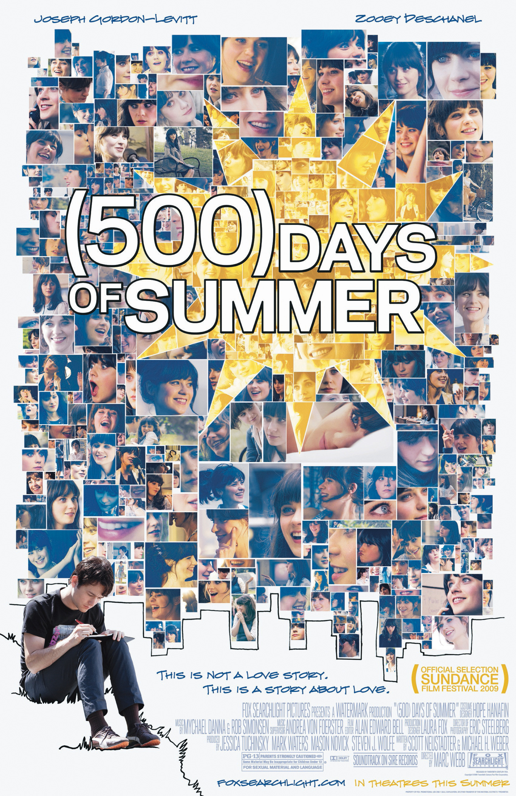 Mega Sized Movie Poster Image for (500) Days of Summer (#1 of 4)