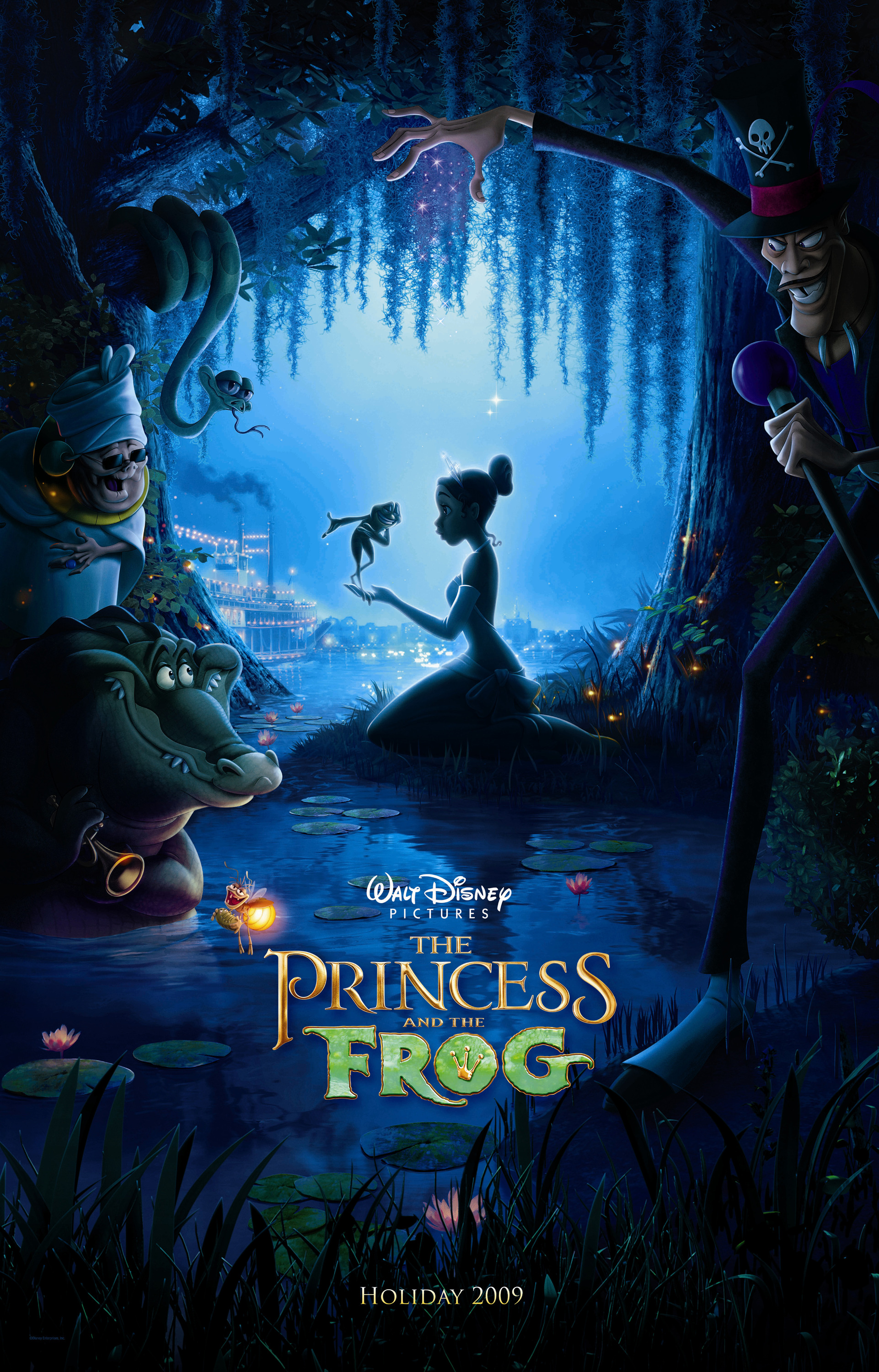 Mega Sized Movie Poster Image for The Princess and the Frog (#1 of 11)