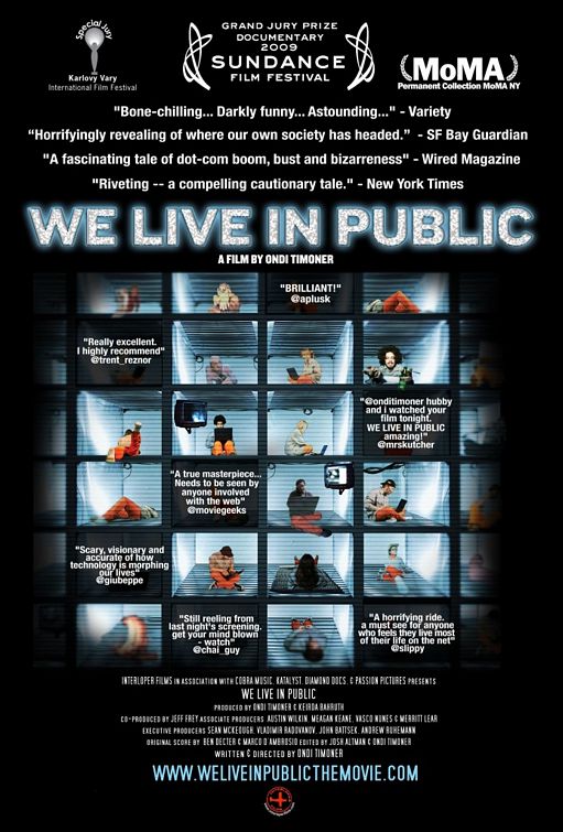 We Live in Public Movie Poster