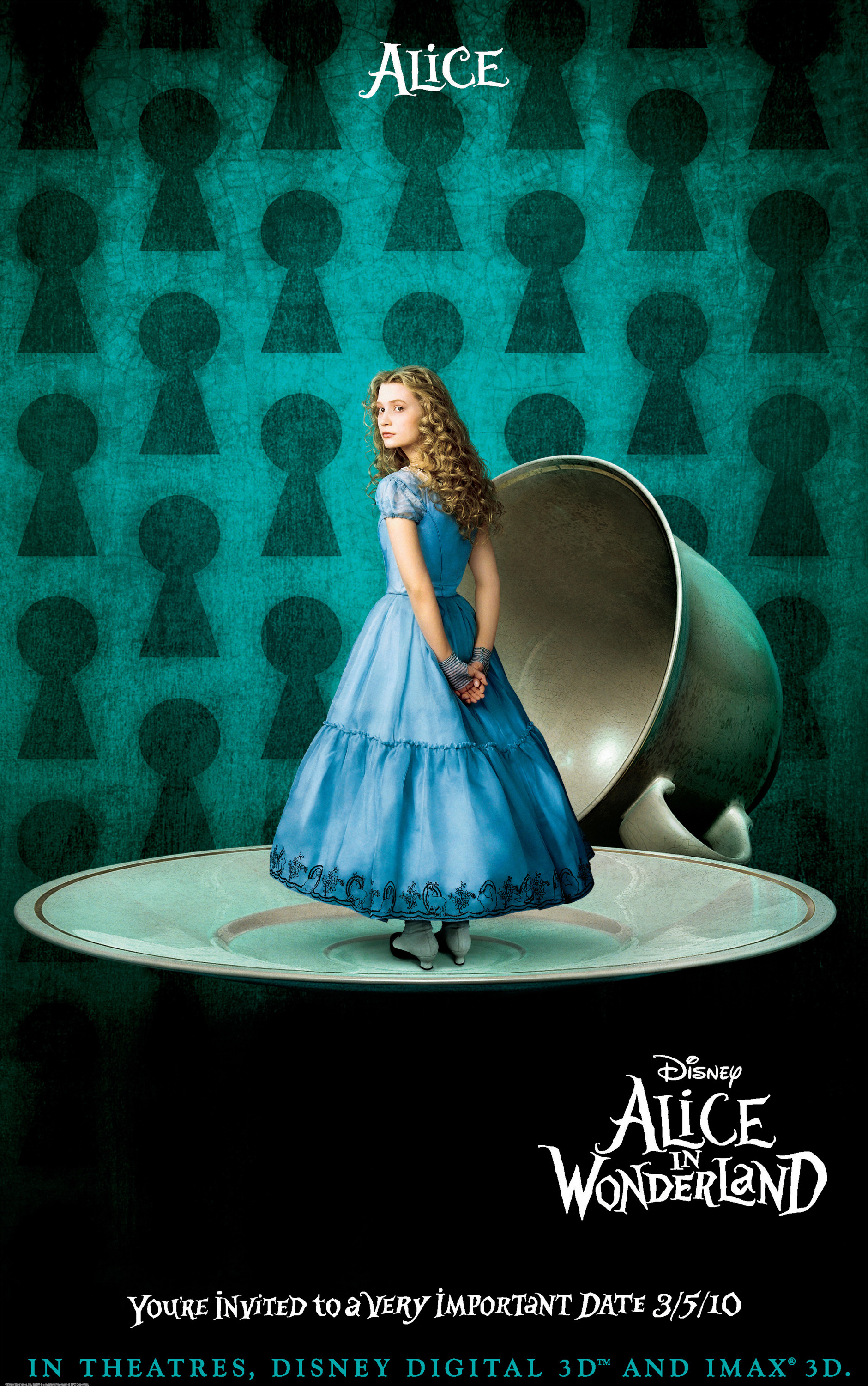 Mega Sized Movie Poster Image for Alice in Wonderland (#2 of 10)