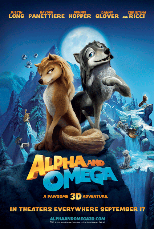 Alpha and Omega 3D Poster