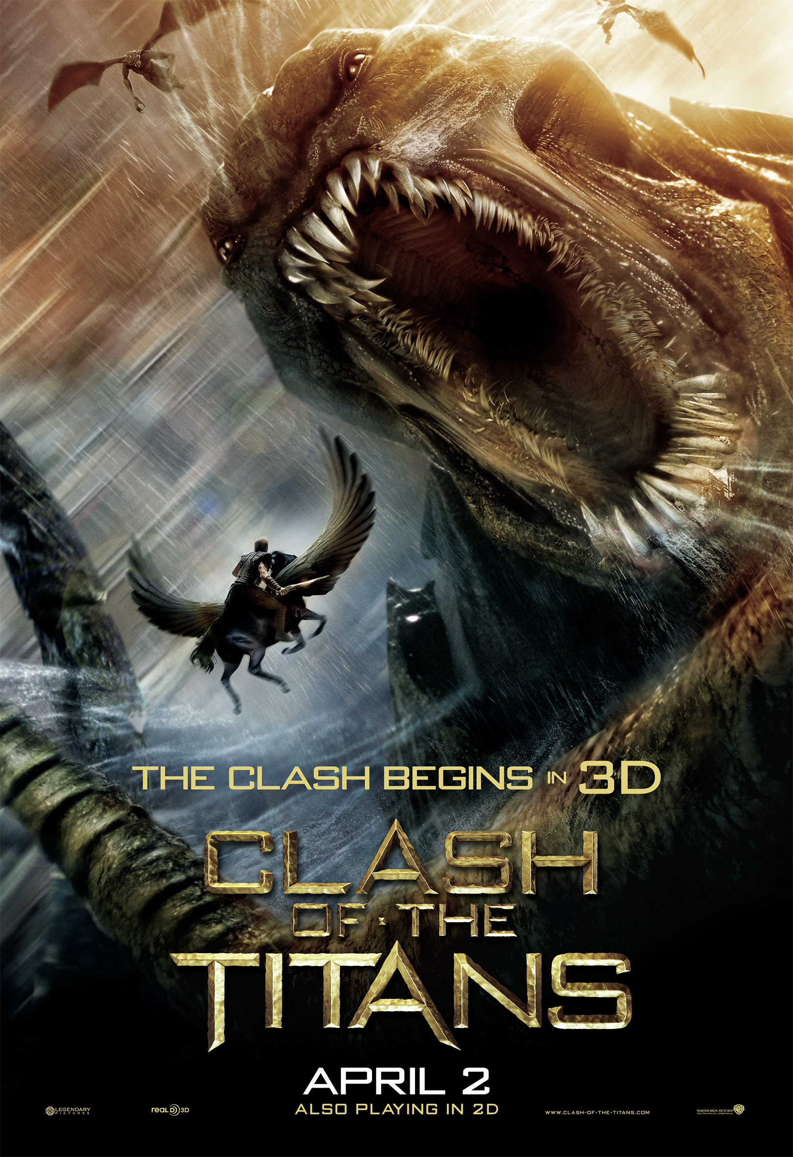 Mega Sized Movie Poster Image for Clash of the Titans (#5 of 11)
