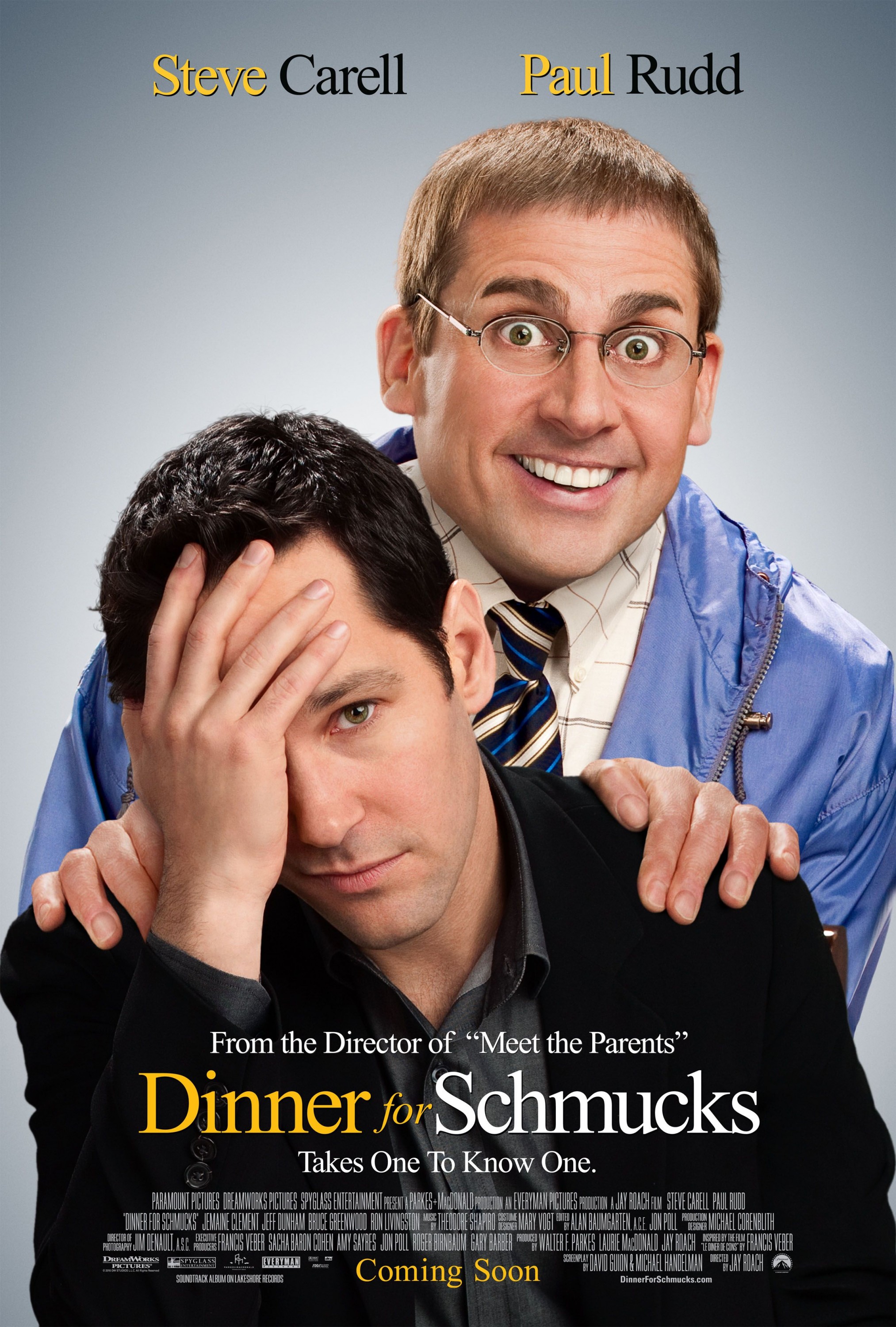 Mega Sized Movie Poster Image for Dinner for Schmucks (#2 of 3)