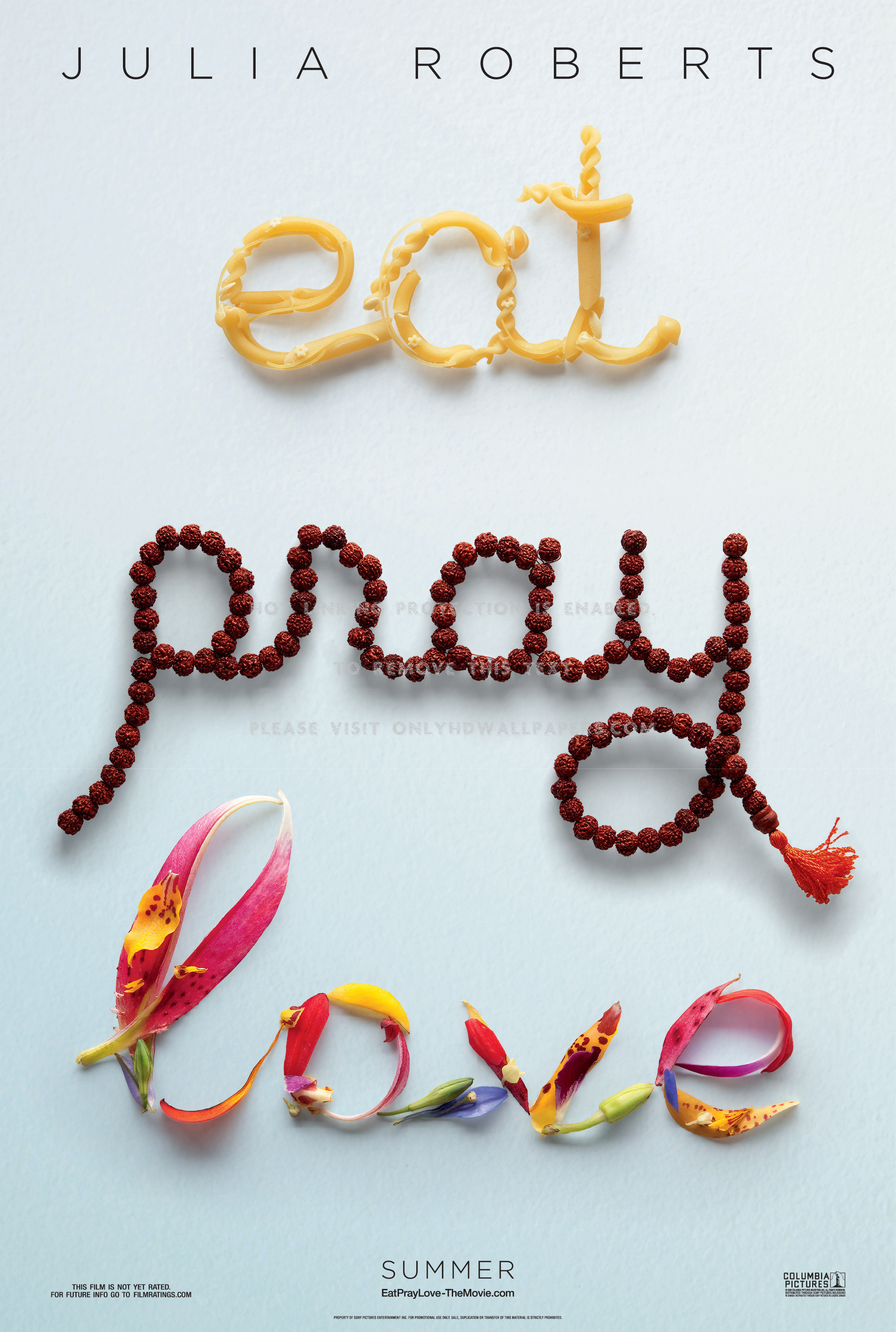 Mega Sized Movie Poster Image for Eat, Pray, Love (#1 of 3)