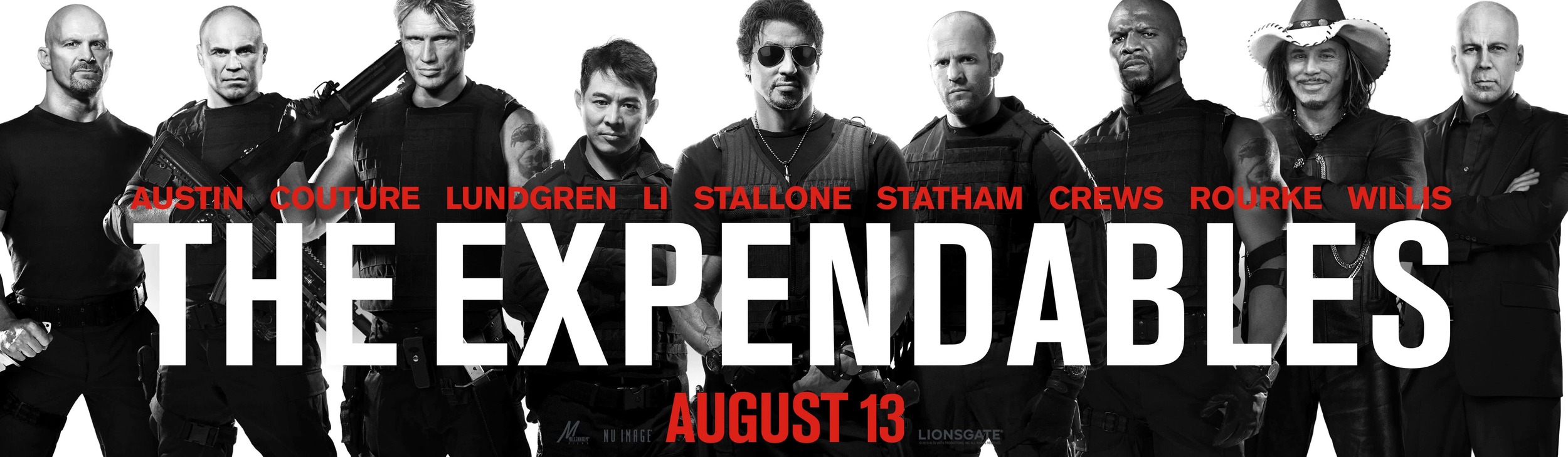 Mega Sized Movie Poster Image for The Expendables (#4 of 22)