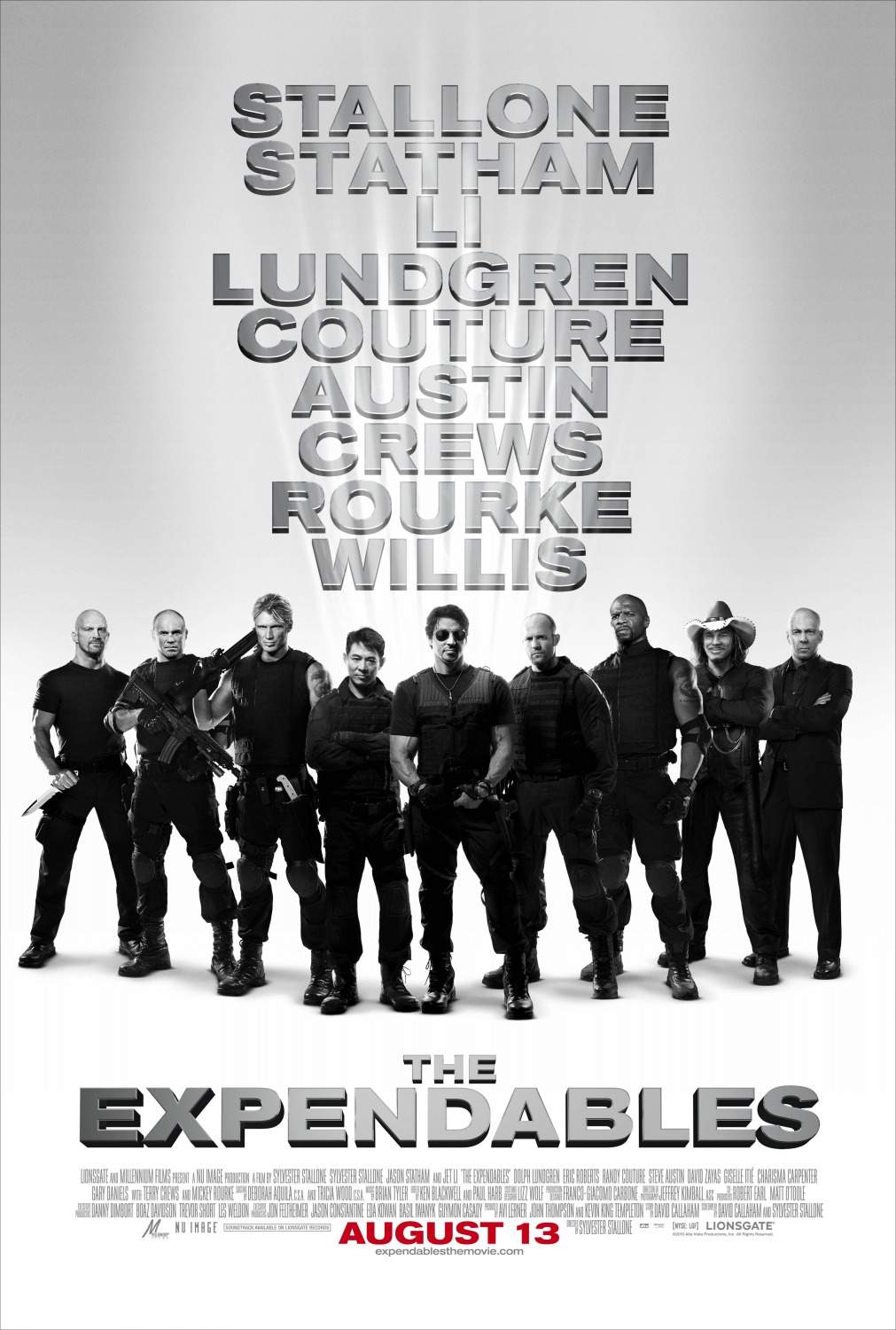 Extra Large Movie Poster Image for The Expendables (#5 of 22)