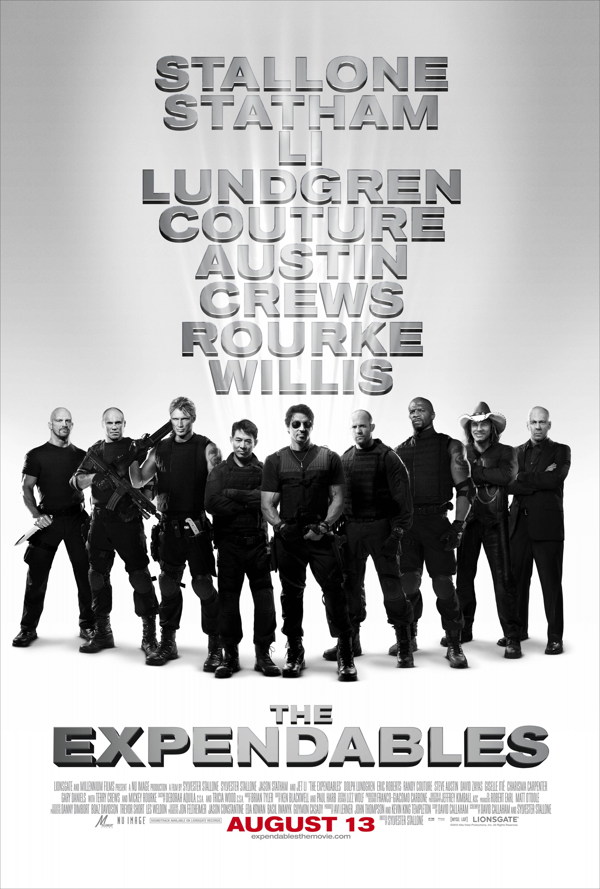 Mega Sized Movie Poster Image for The Expendables (#5 of 22)