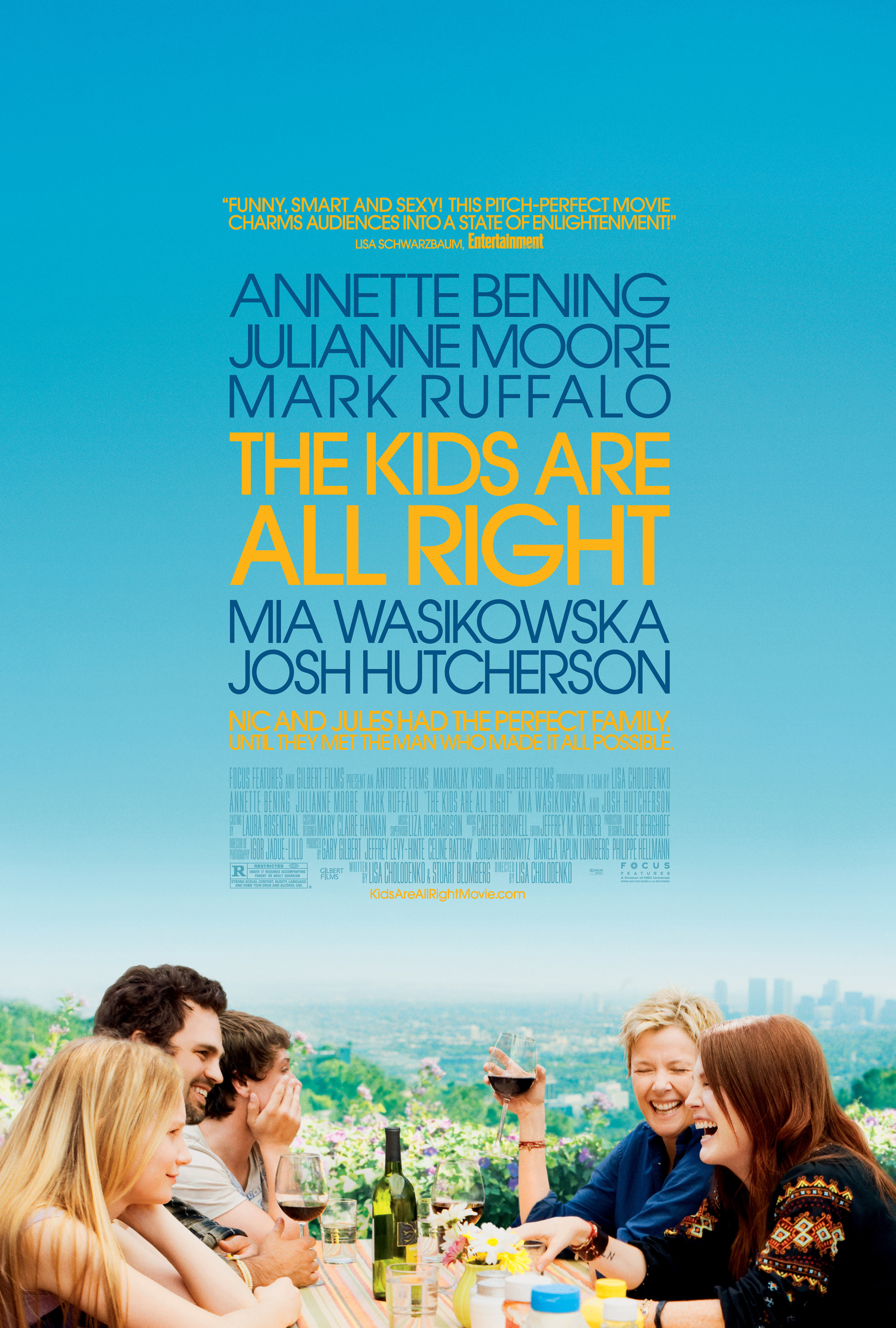 Mega Sized Movie Poster Image for The Kids Are All Right (#1 of 4)
