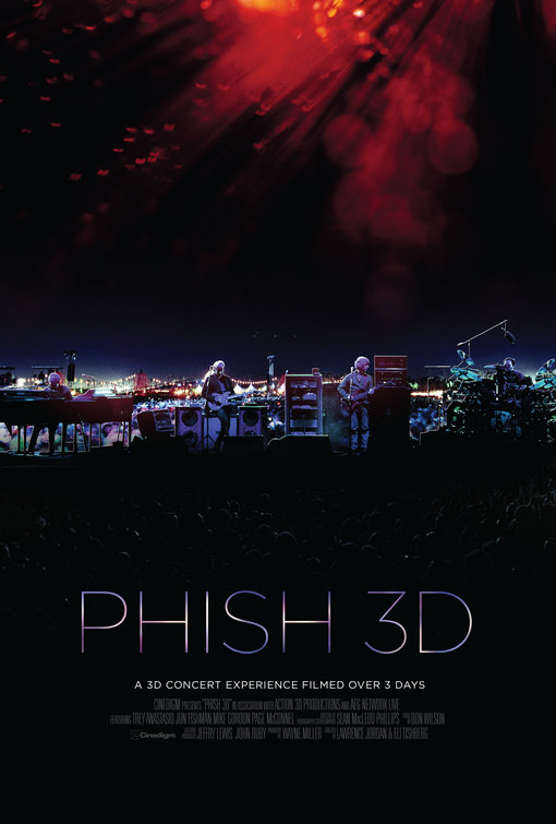 Phish 3D Movie Poster
